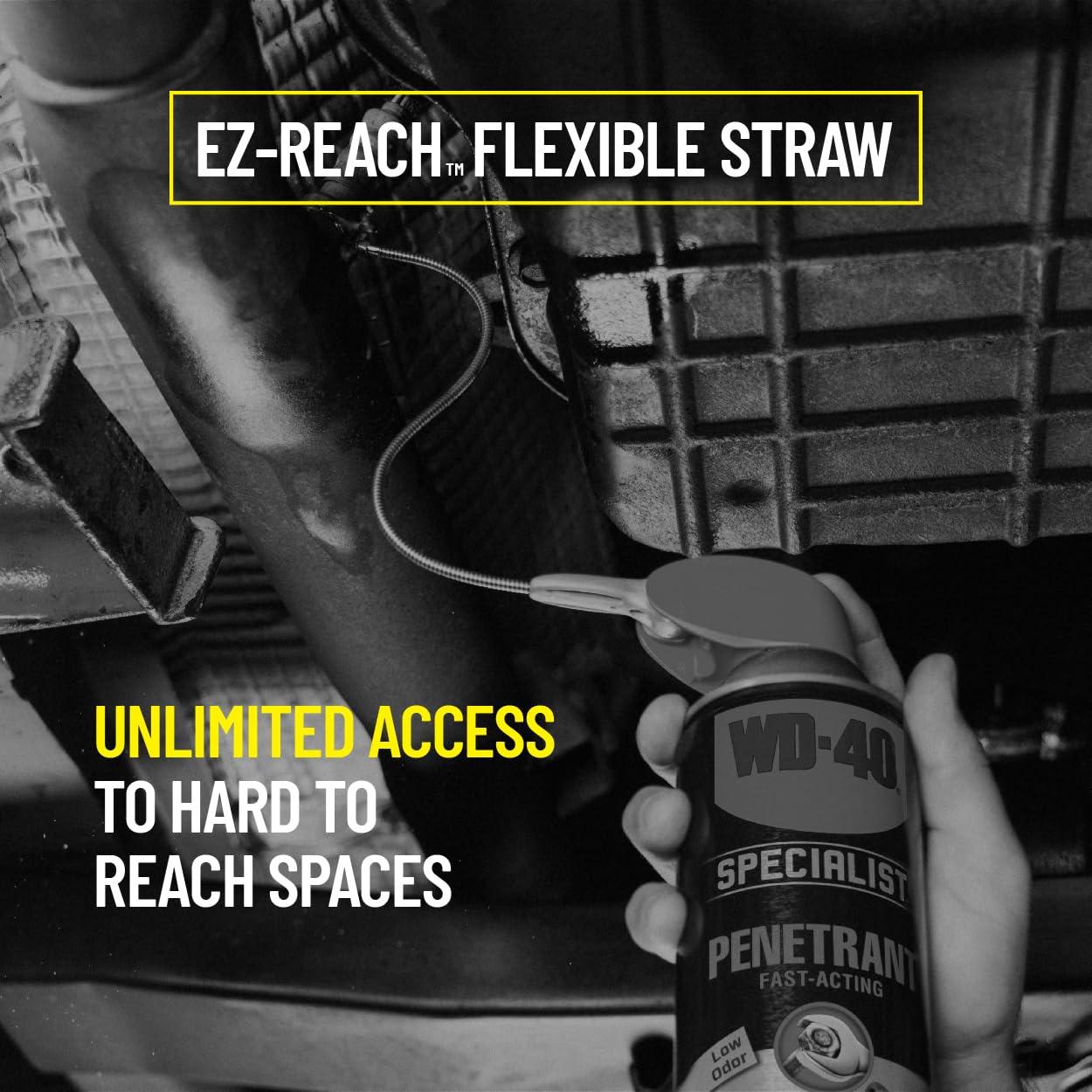 WD-40 Especialista Penetrante 382.7 g con Pajilla Flexible 20.3 cm