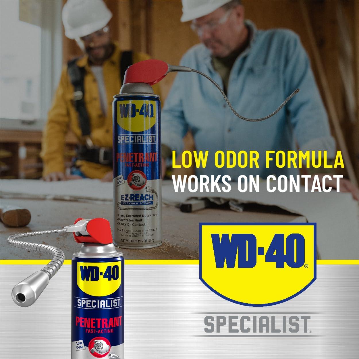 WD-40 Especialista Penetrante 382.7 g con Pajilla Flexible 20.3 cm