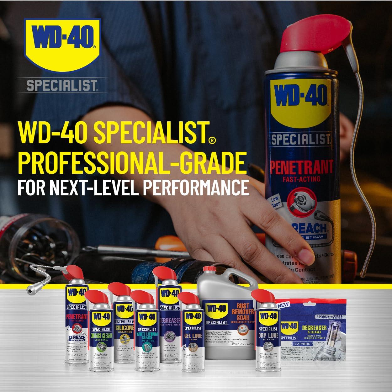 WD-40 Especialista Penetrante 382.7 g con Pajilla Flexible 20.3 cm