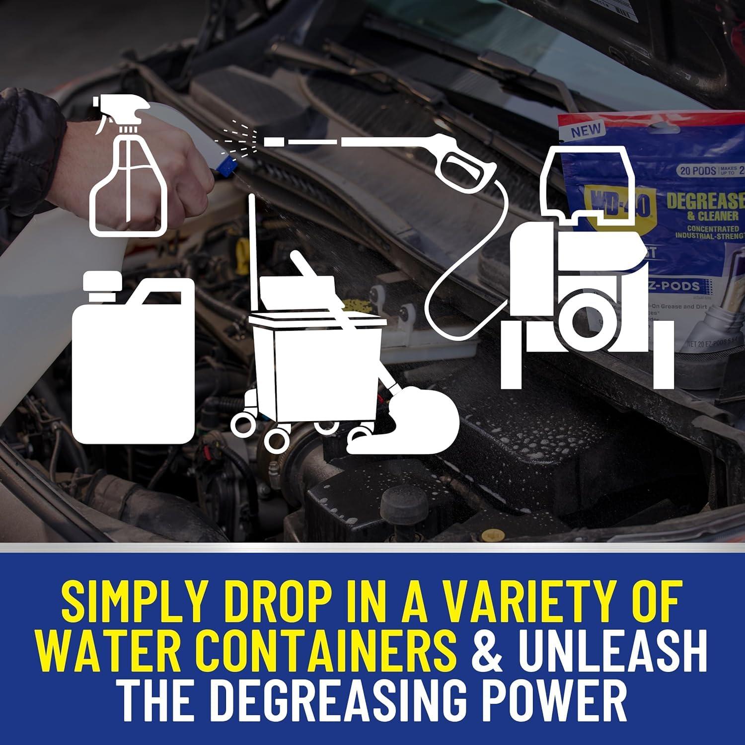 Desengrasante y Limpiador Multi-Superficie WD-40 EZ-PODS 5 Unidades