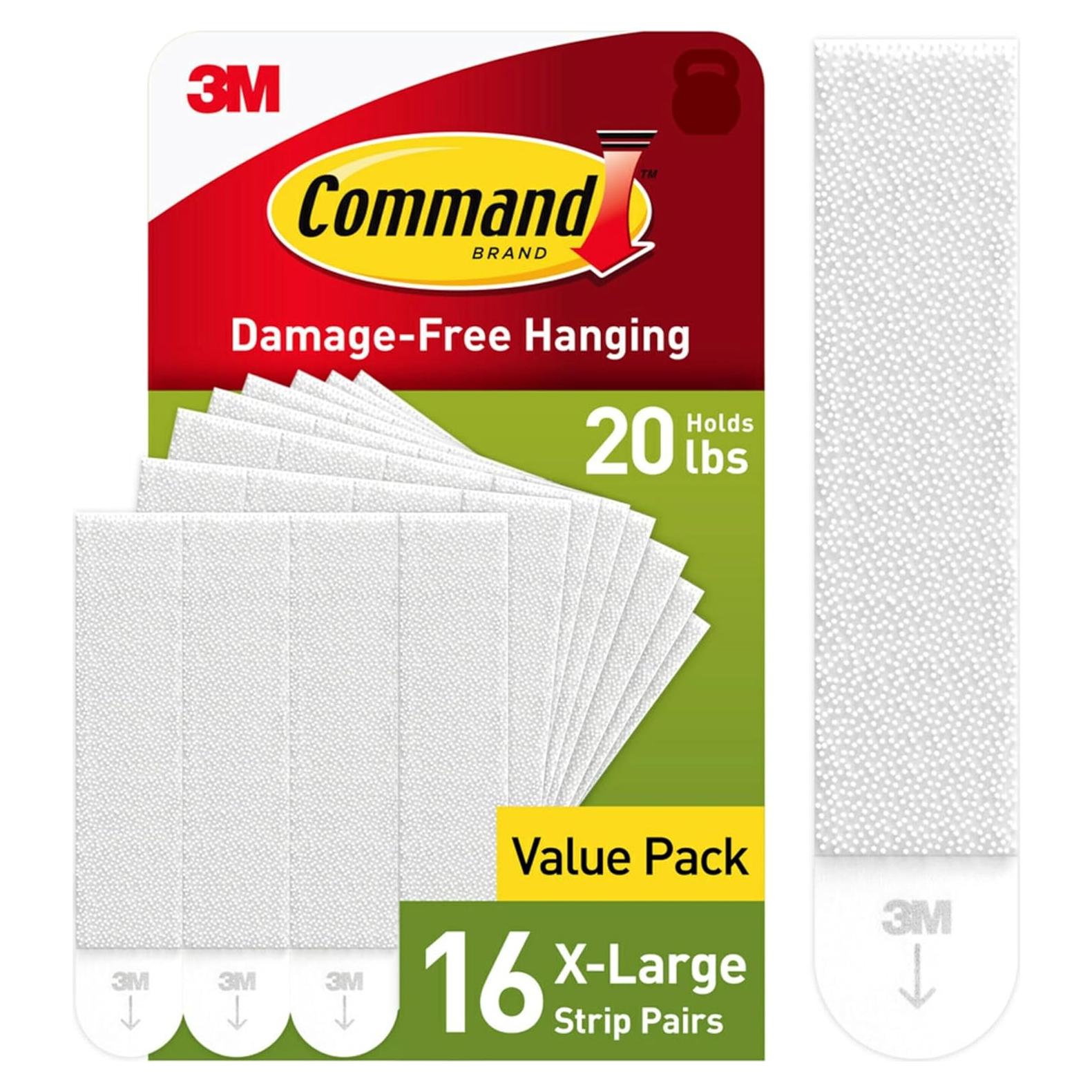 Cintas de Colgar de Imágenes Command 9 kg XL 16 Pares