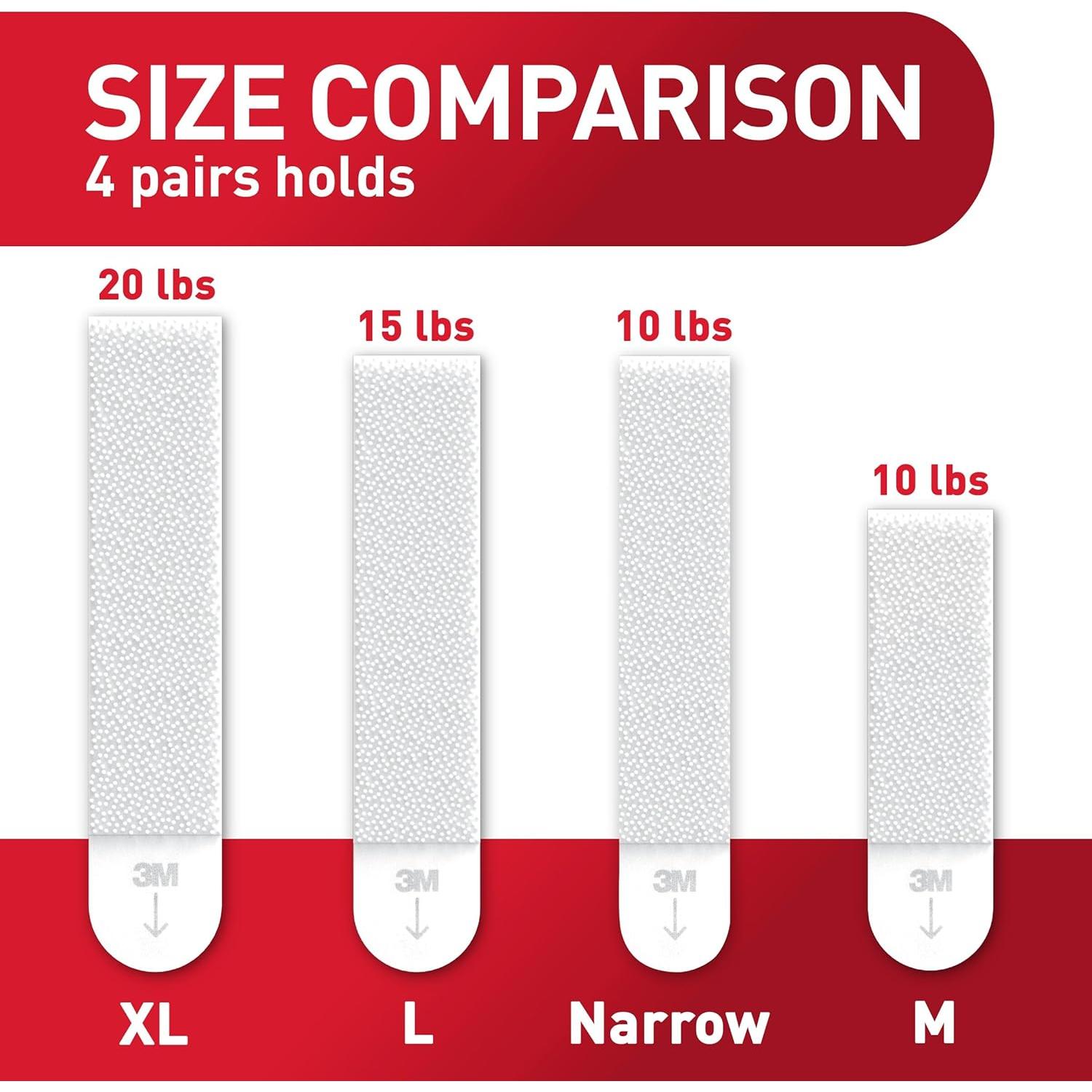 Tiras Adhesivas para Colgar Cuadros Command 120 Pares 7.26 kg