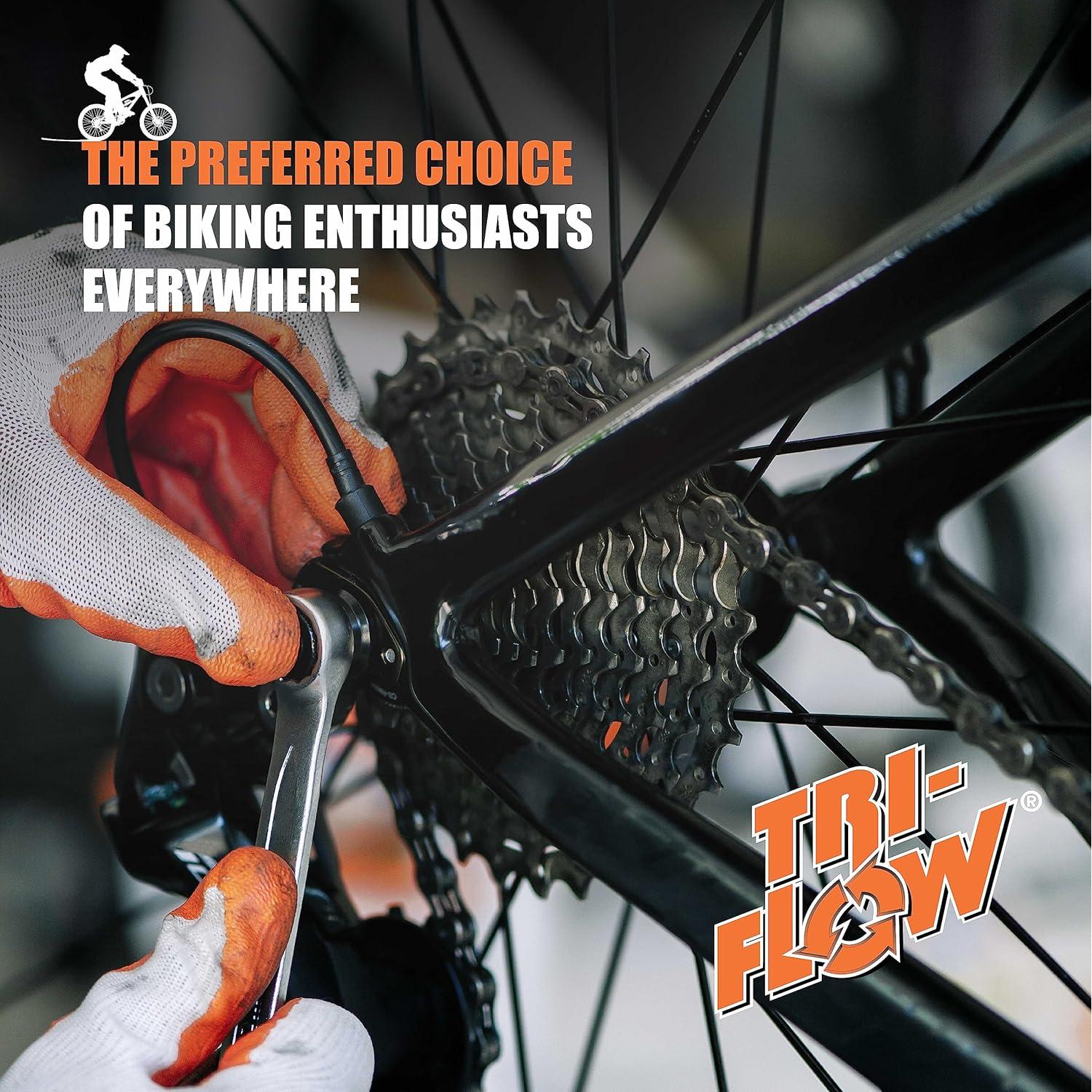 Lubricante Teflón Tri Flow Spray 170g - Aplicación Precisa