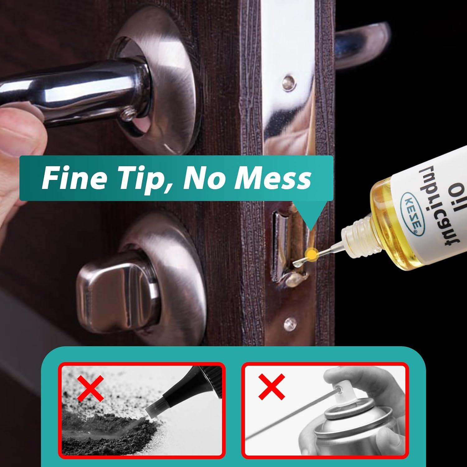 Lubricante para Bisagra de Puerta Keze 28.35 g - 2 Pcs