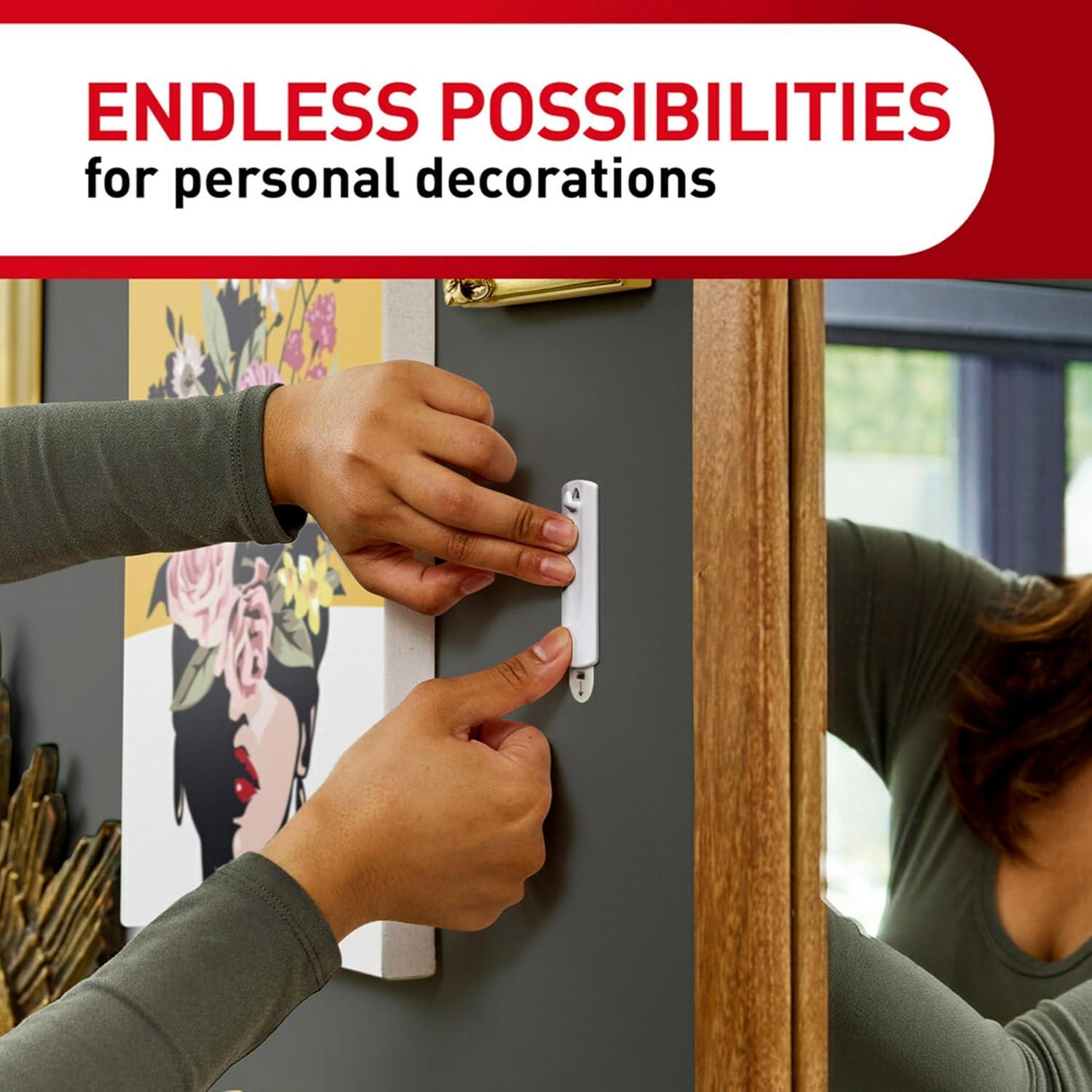 Ganchos adhesivos Command para cuadros, paquete de 3, 2.27 kg