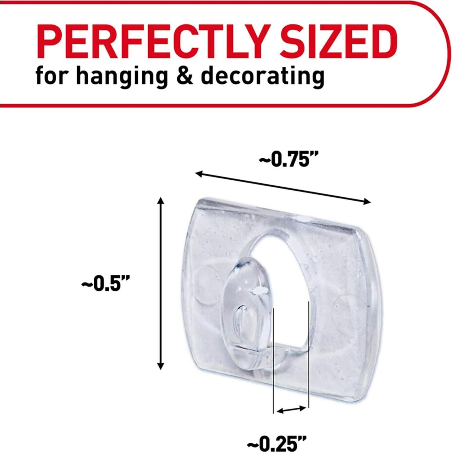 Clips de Luz Mini Command 90 Unidades para Decoración Interior