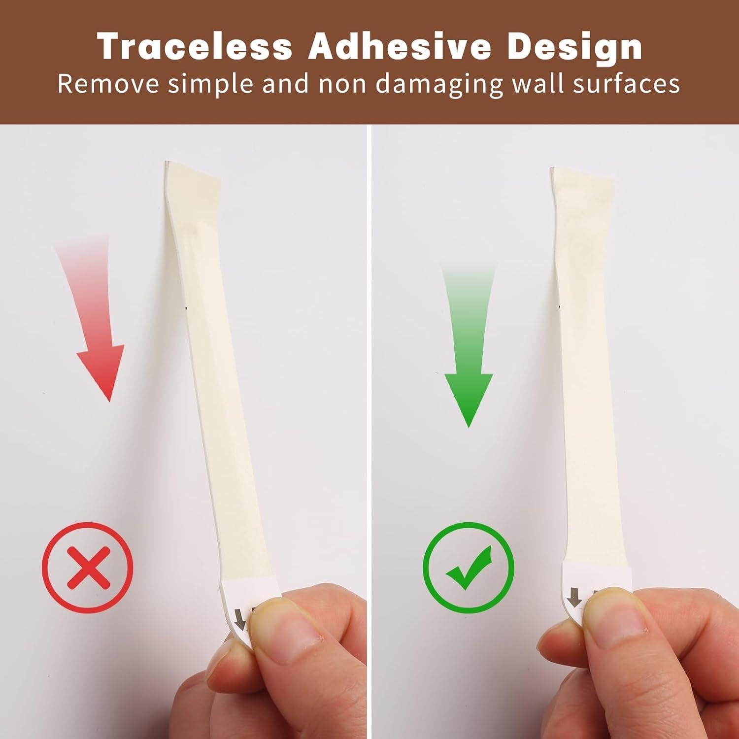 18 Ganchos Adhesivos para Cuadros Command - Sin Clavos, Blanco