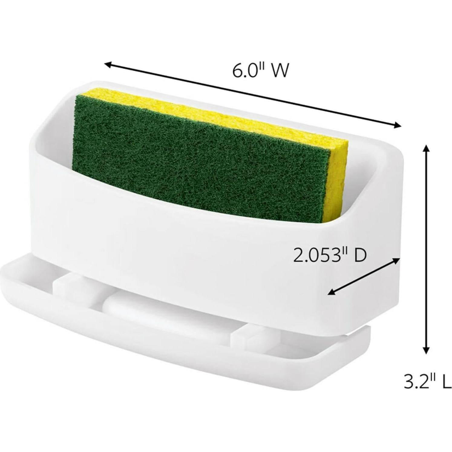 Caddy para Esponjas Command - 2 Paquetes con 8 Tiras