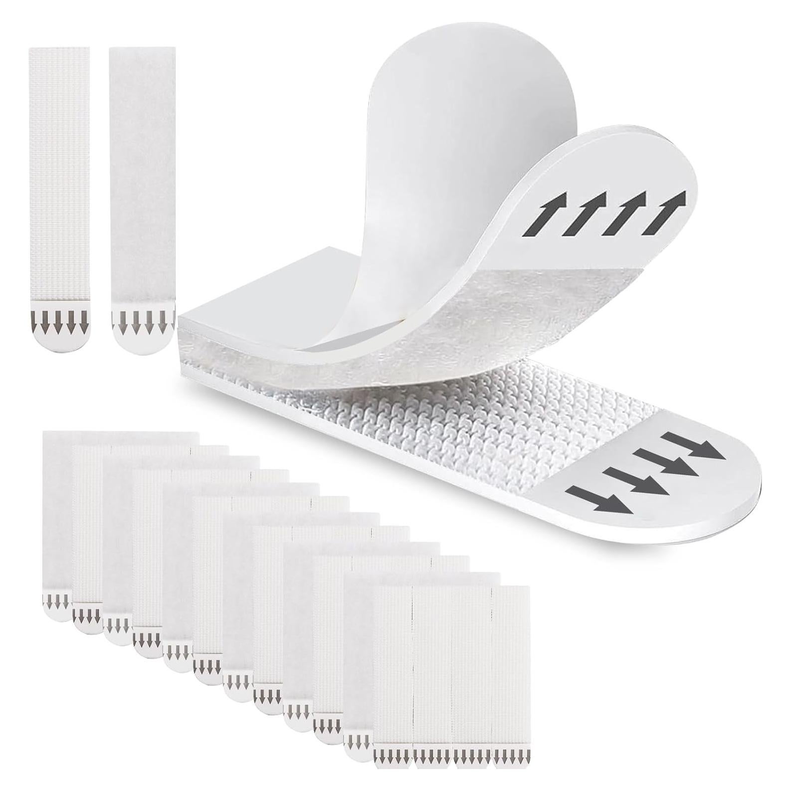 Tiras Adhesivas para Colgar Cuadros Qoqooice 24 Pares 4.54 kg