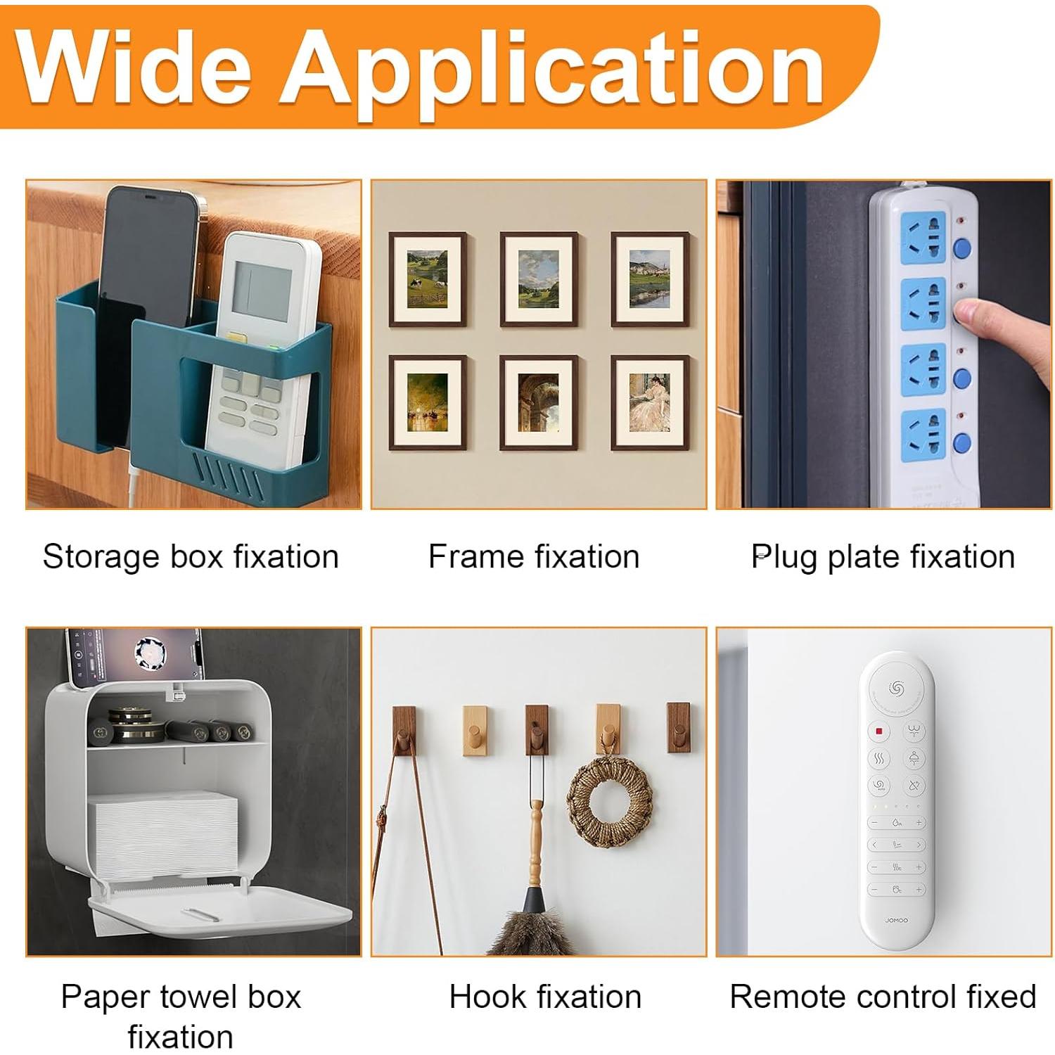 Tiras Adhesivas para Colgar Cuadros Qoqooice 24 Pares 4.54 kg