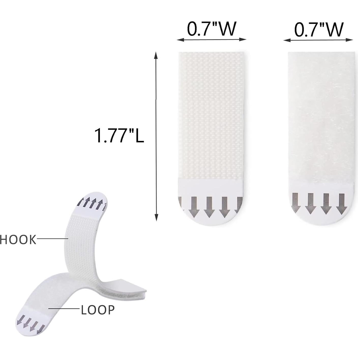 Tiras para Colgar Imágenes Startopfield 48 Pares Alta Resistencia