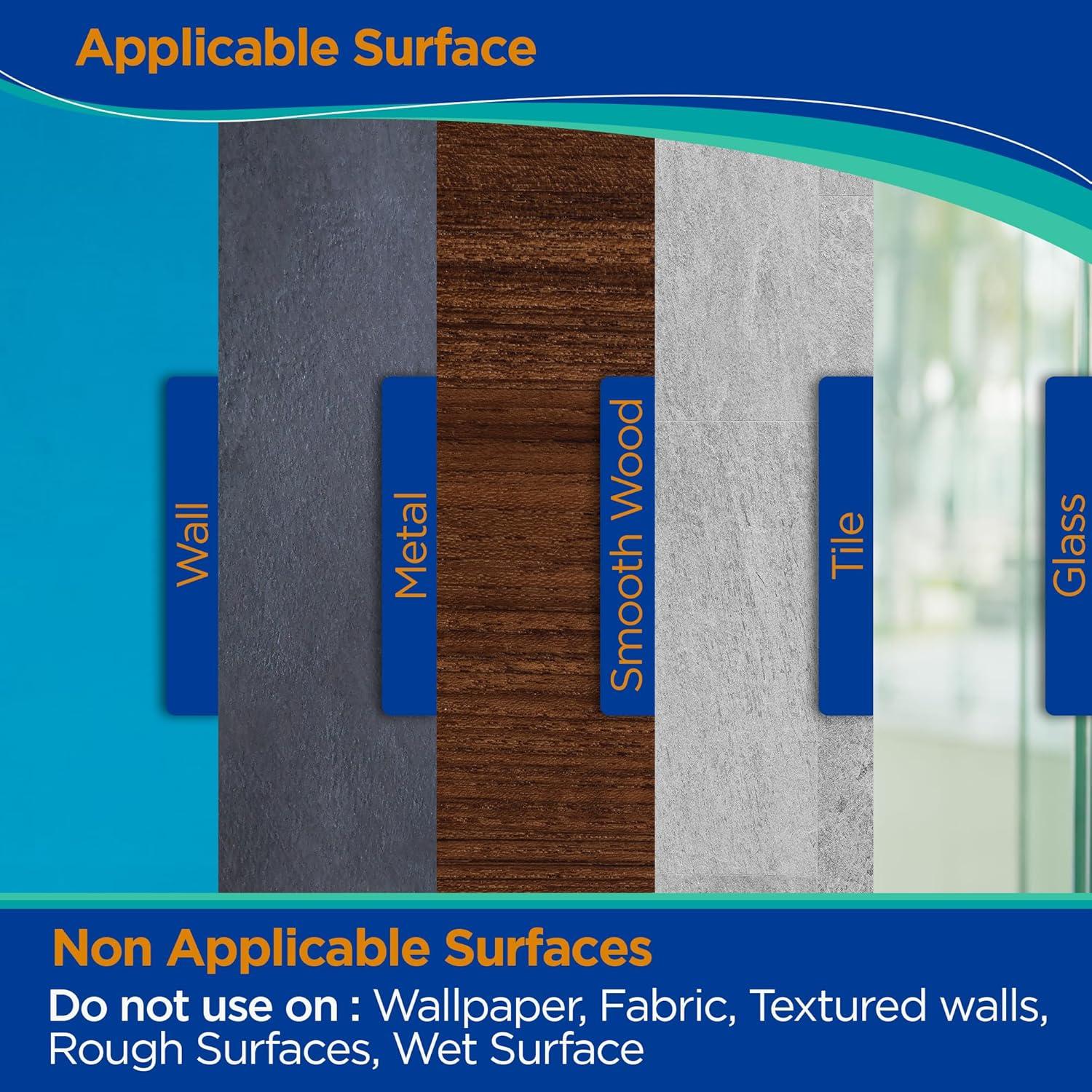 Tiras Adhesivas para Colgar Imágenes Pesadas HASAAO 40 Pcs