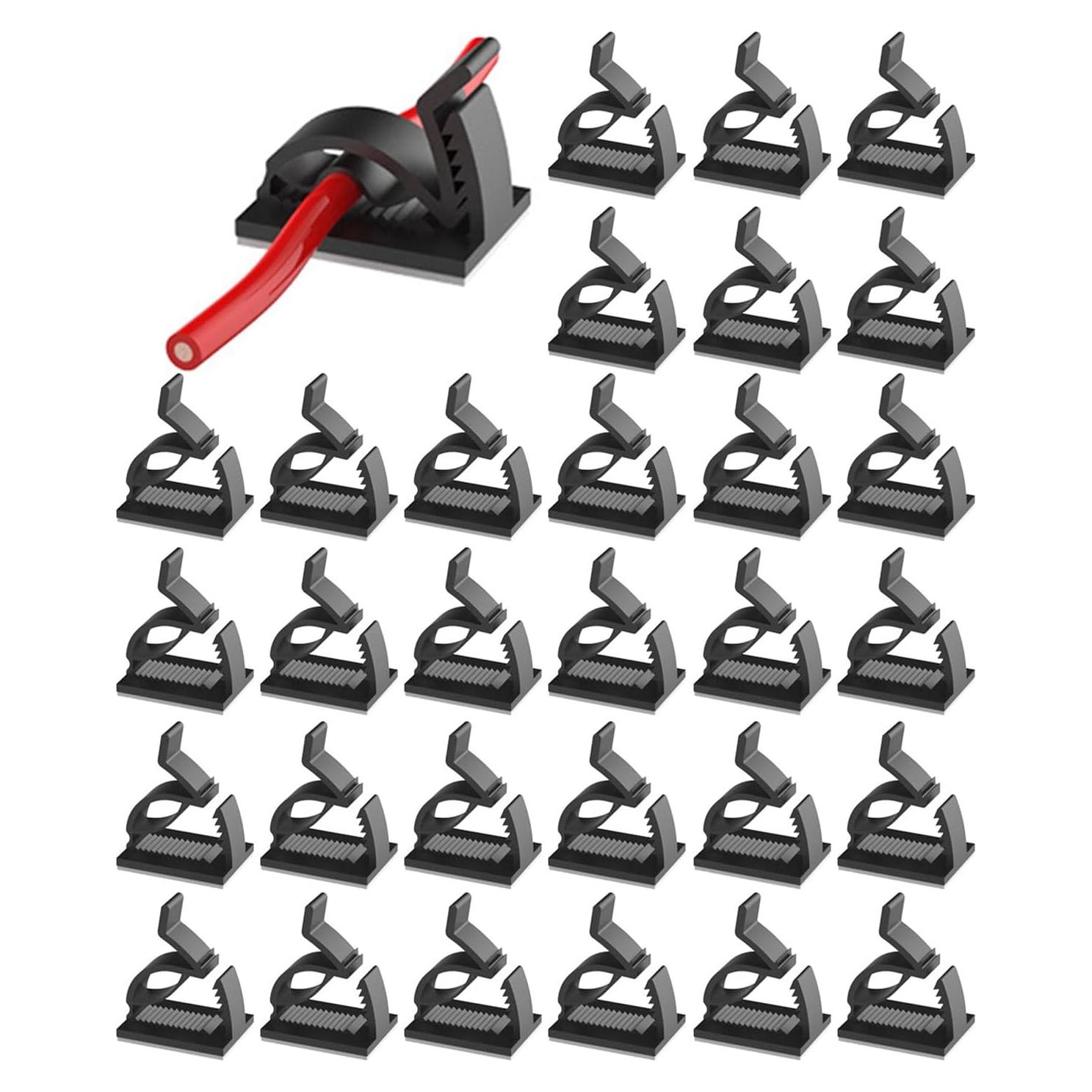 Ganchos de Comando Tendiren 30PCS para Luces de Cuerda