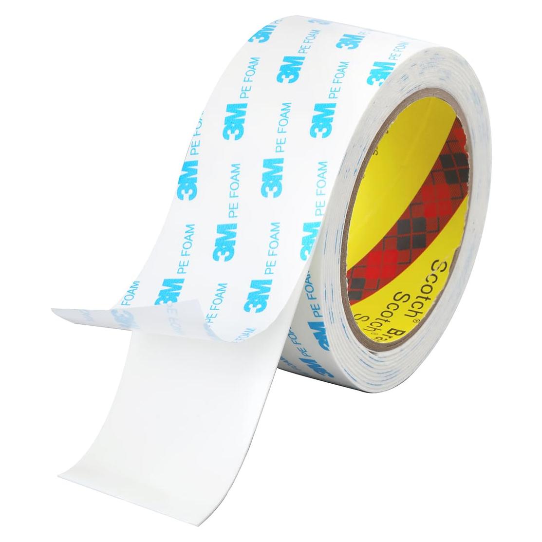 Cinta Doble Cara HUTIXI 5cm x 3m Alta Resistencia Impermeable