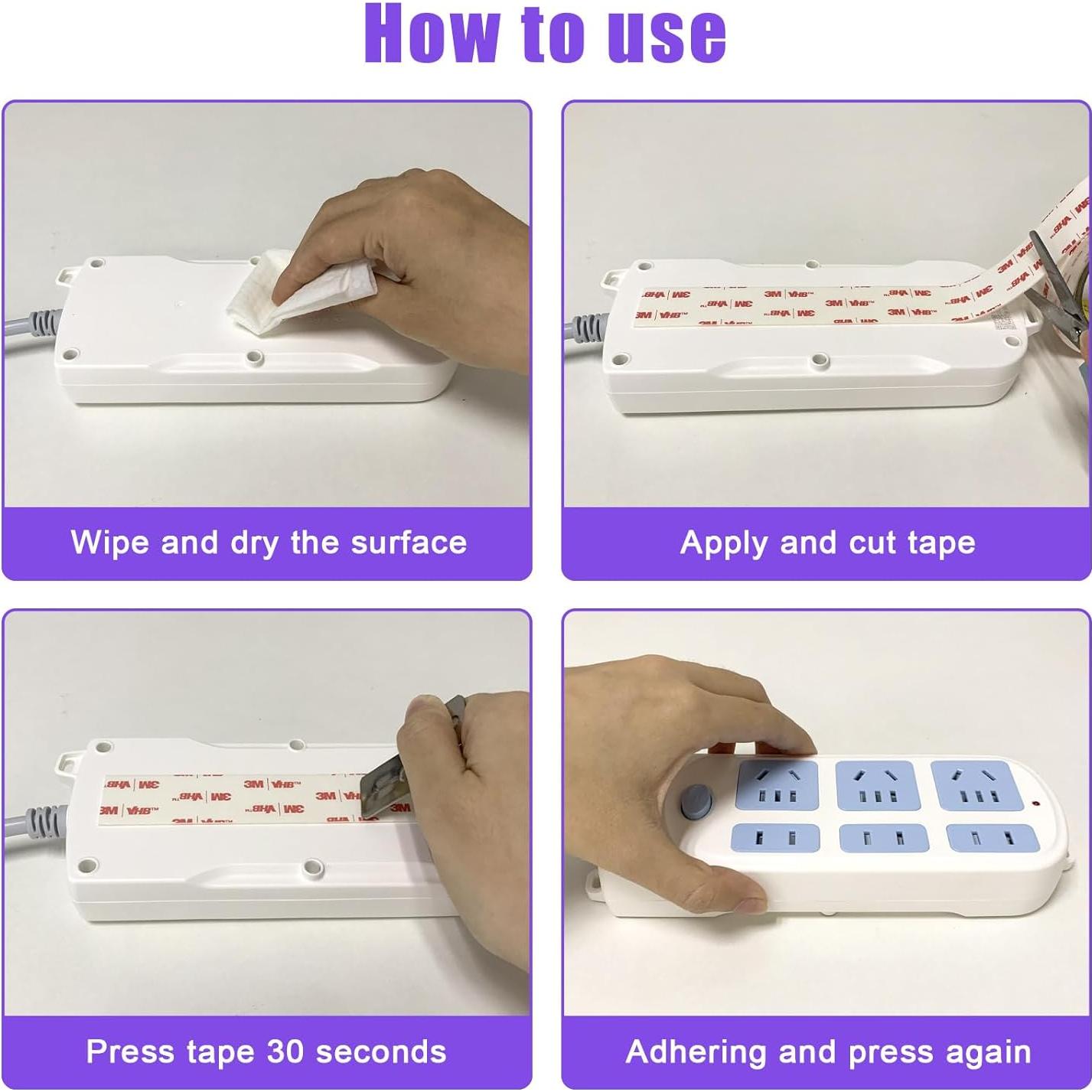 Cinta Doble Cara 3M VHB 4950 10mm x 3m Adhesiva Removible