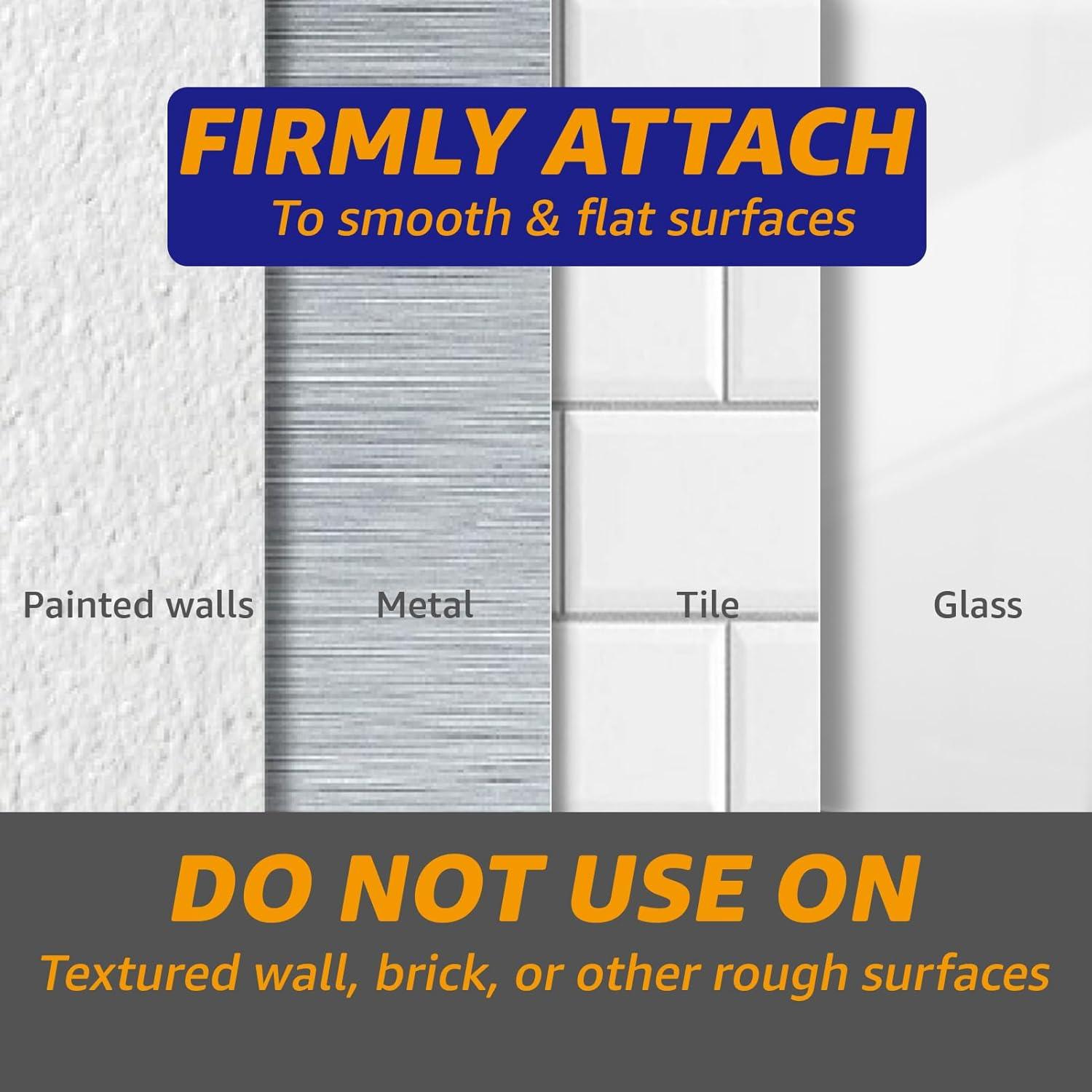 16 Juegos Tiras Adhesivas Gancho y Bucle BESTAPE 7.5x2.5cm