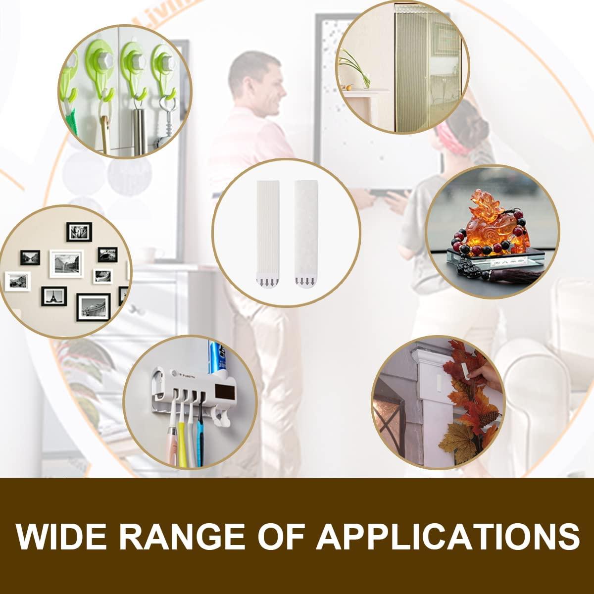 Tiras Adhesivas para Colgar Cuadros Huayoto 32 Pares 0.64 kg