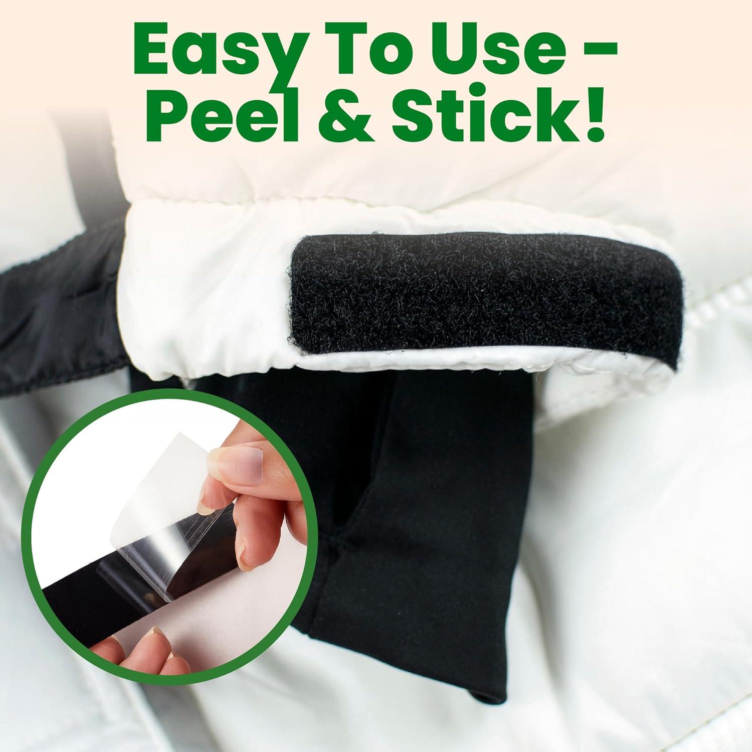 Cinta Adhesiva de Gancho y Bucle ECOHomes 1x4 cm - 16 Conjuntos