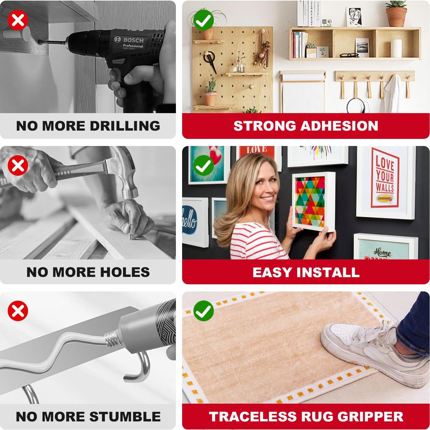 Cinta de Doble Cara SINFUO 19mm x 6.71m Removible Sin Daños