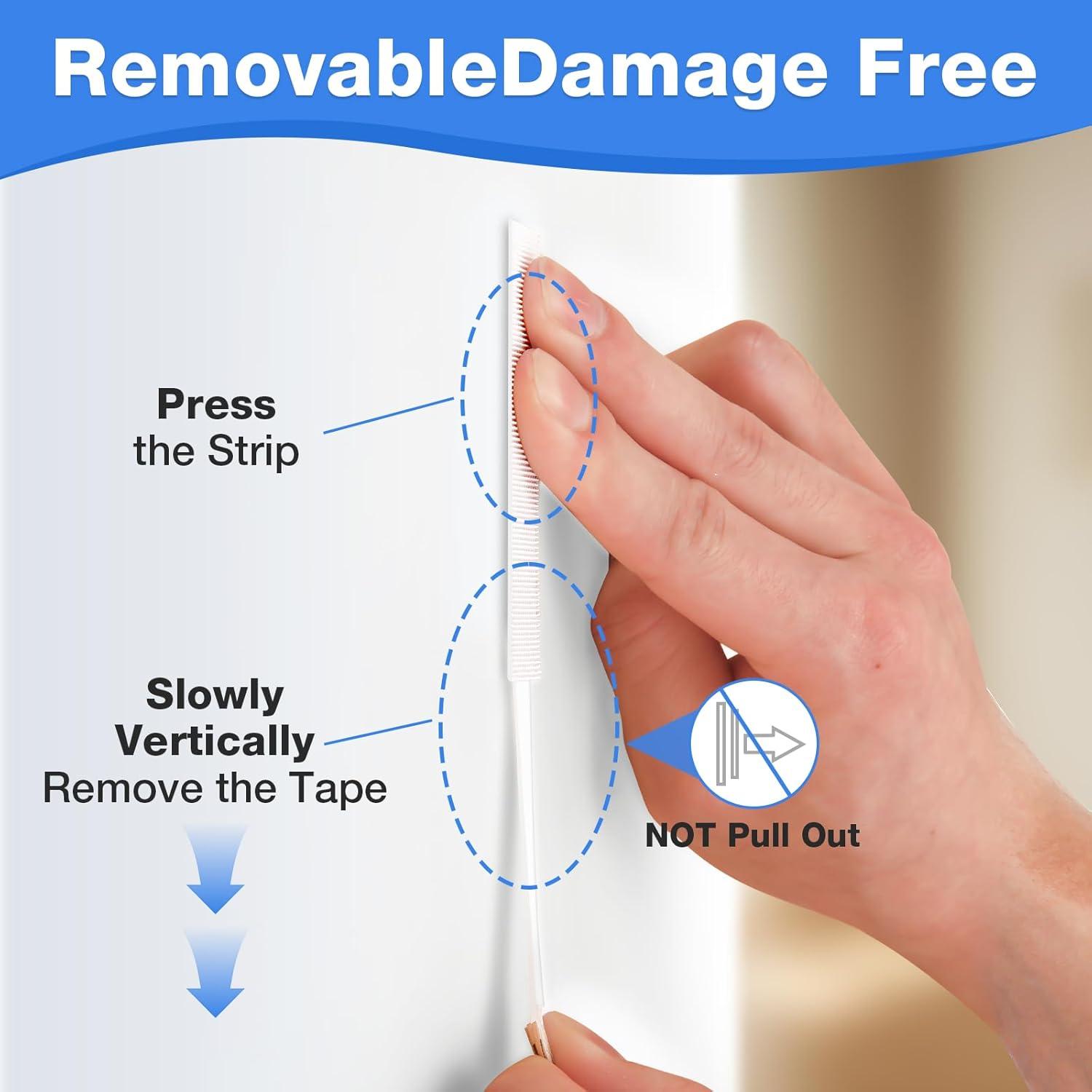 30 Pares de Tiradores Adhesivos VERSAF para Colgar Imágenes