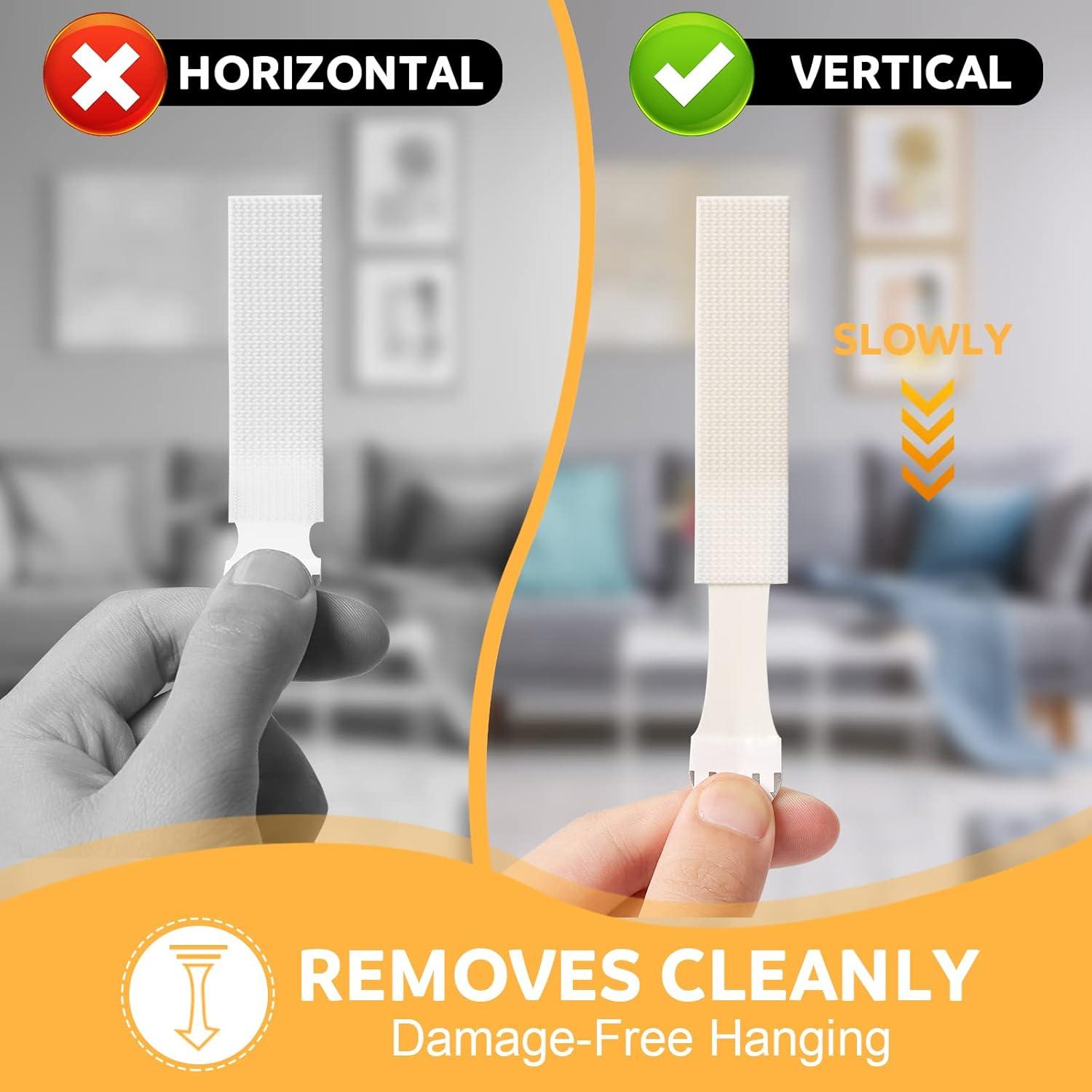 Tiras Adhesivas para Colgar Imágenes Sinnsally 20 Pares 6.9cm