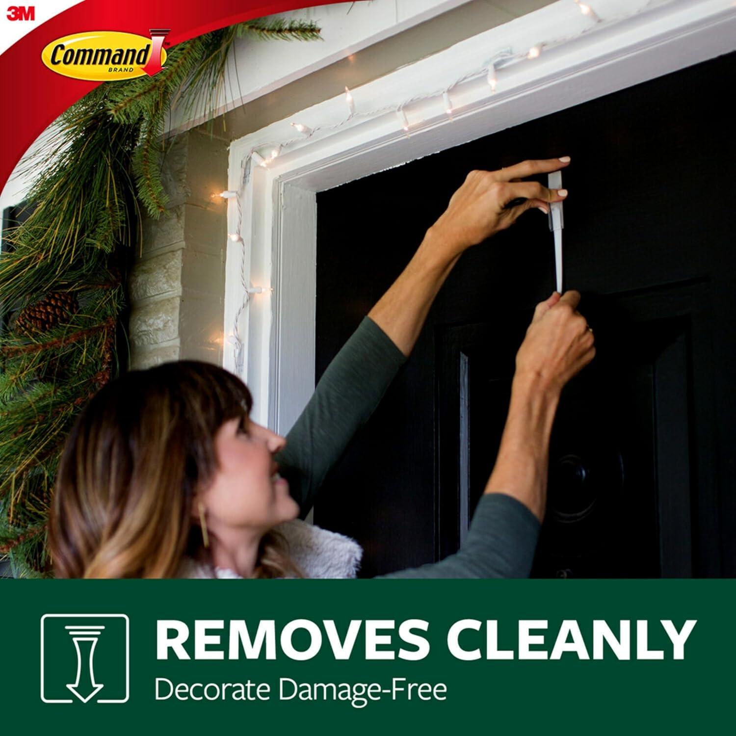 Tiras de Repuesto Adhesivas Command para Baño - 2 Medianas y 4 Grandes