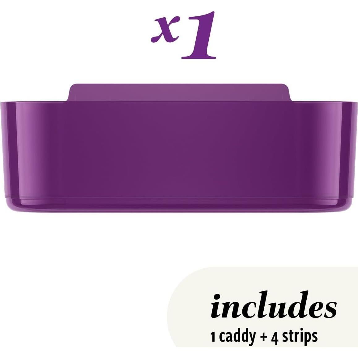 Caddy Command 3M Ciruela Dulce 21.34x7.62cm 1 caddy 4 tiras