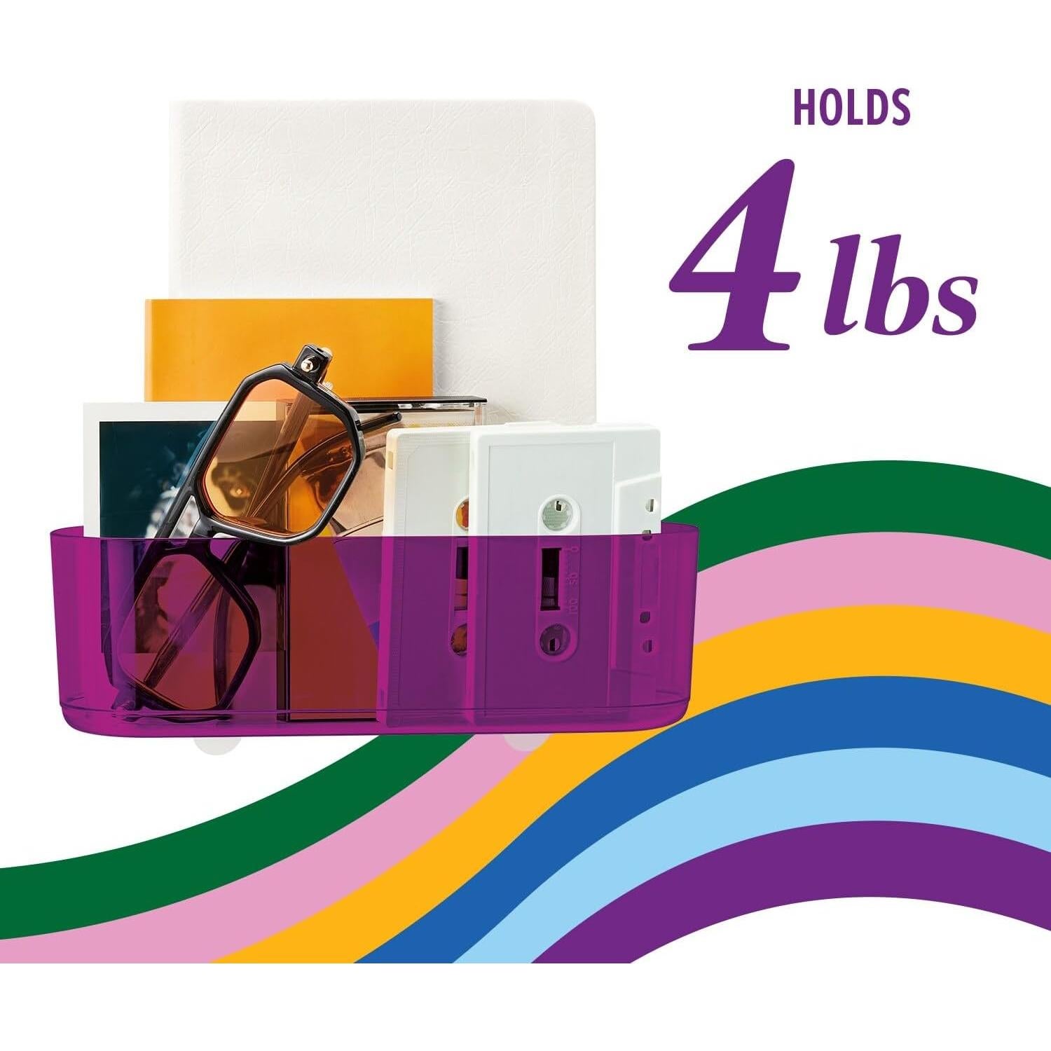 Caddy Command 3M Ciruela Dulce 21.34x7.62cm 1 caddy 4 tiras