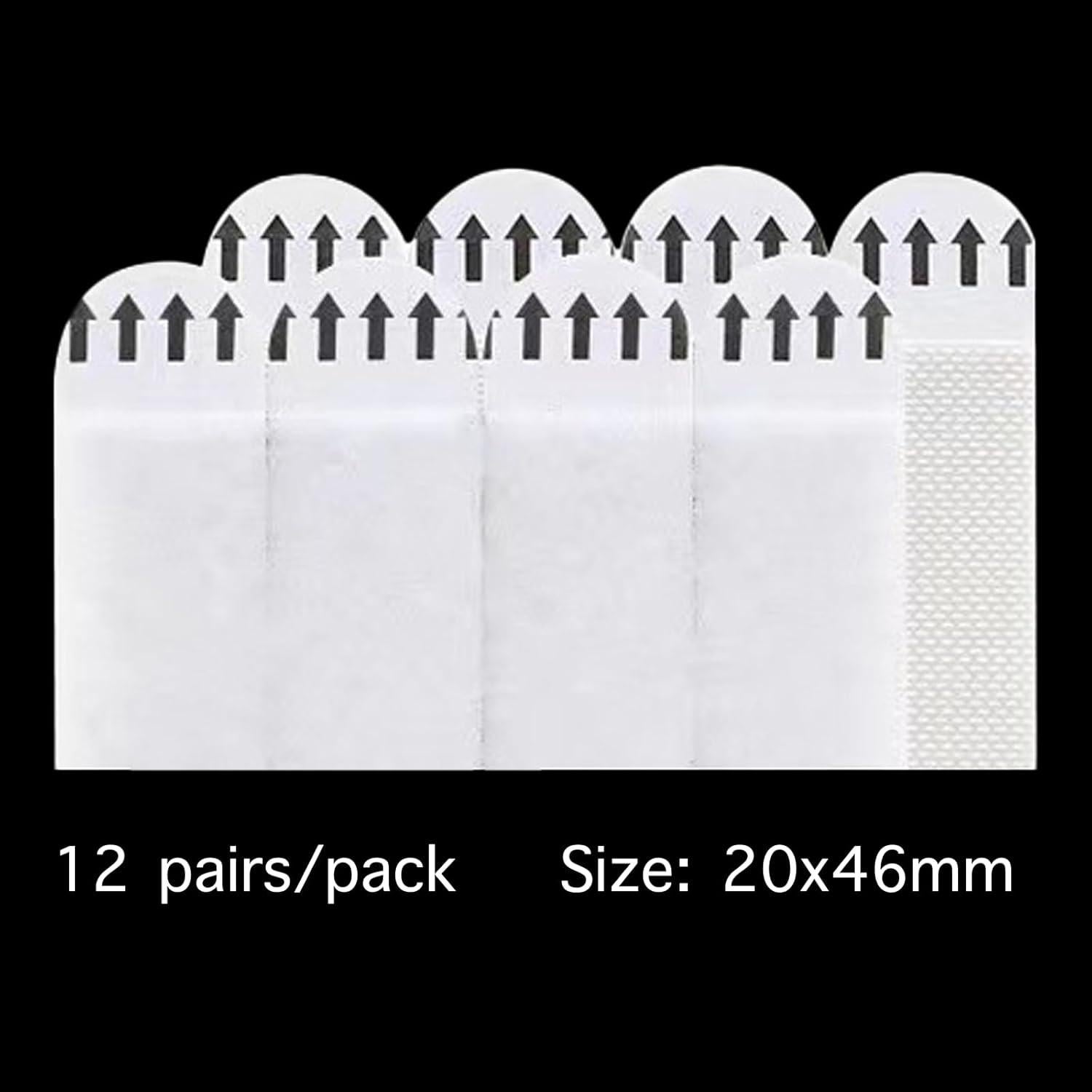 Cintas de Velcro Yitoiie 12 Pares para Colgar Imágenes 20x46mm