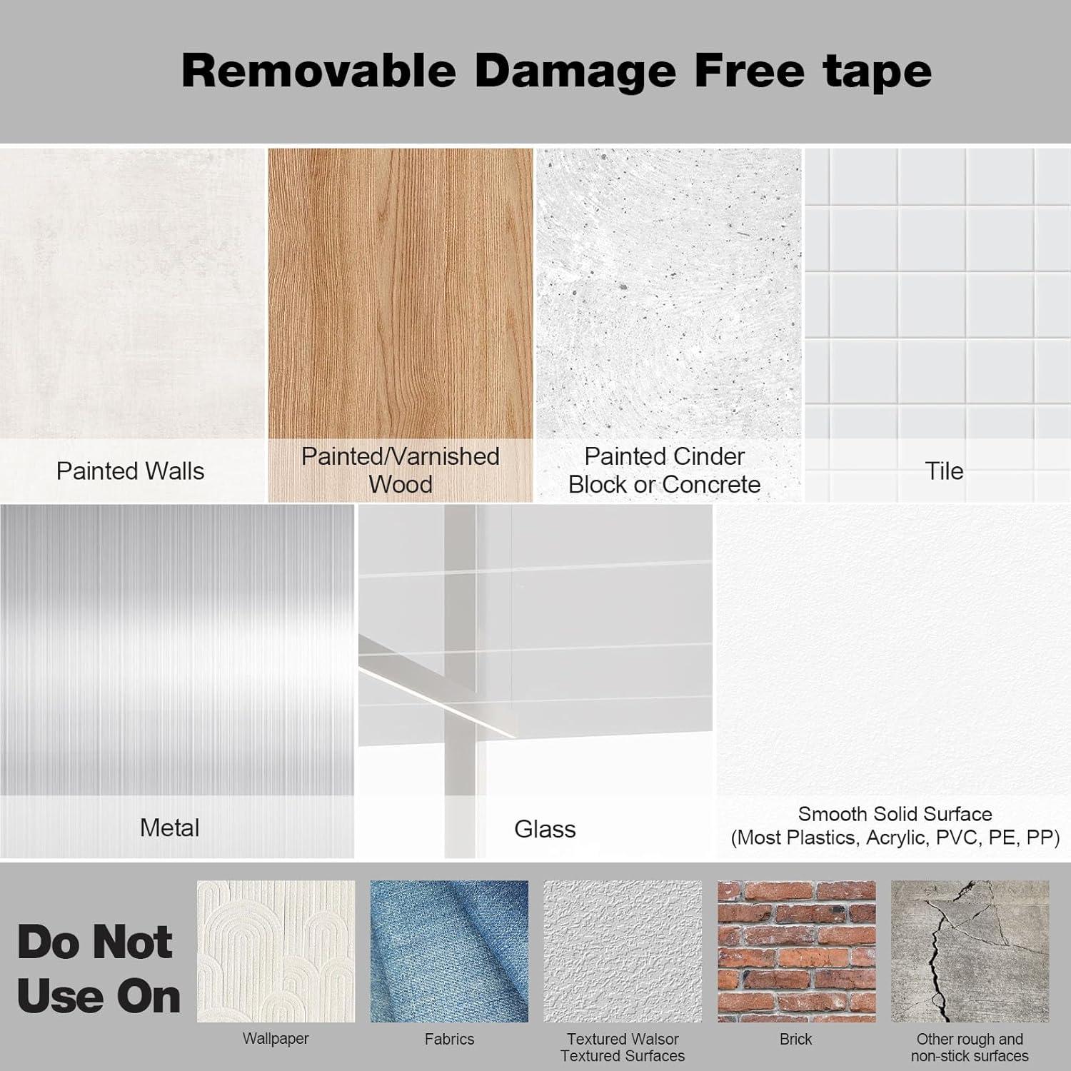 Cinta Doble Cara Pesada Hasaky 40 Piezas 19mm x 89mm