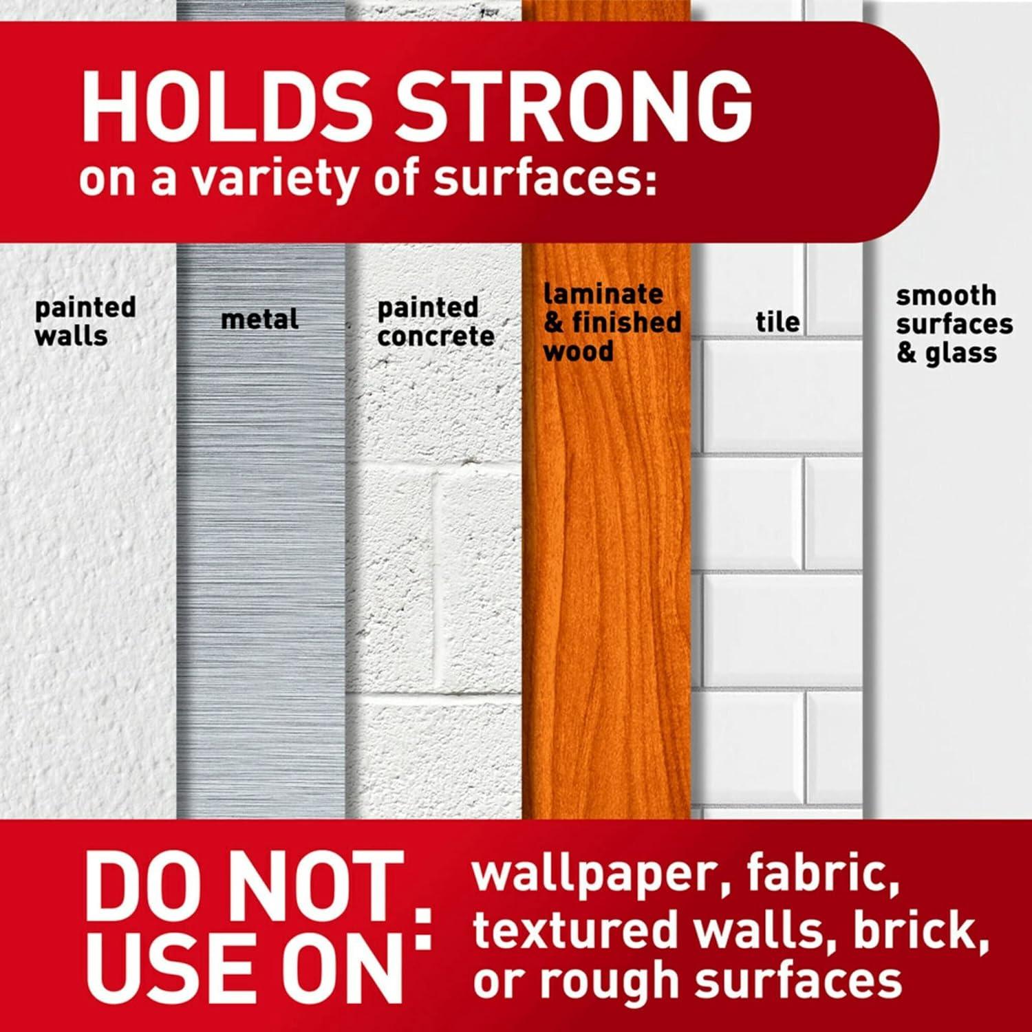 Tiras para colgar cuadros 3M Command, 24 unidades, Blanco