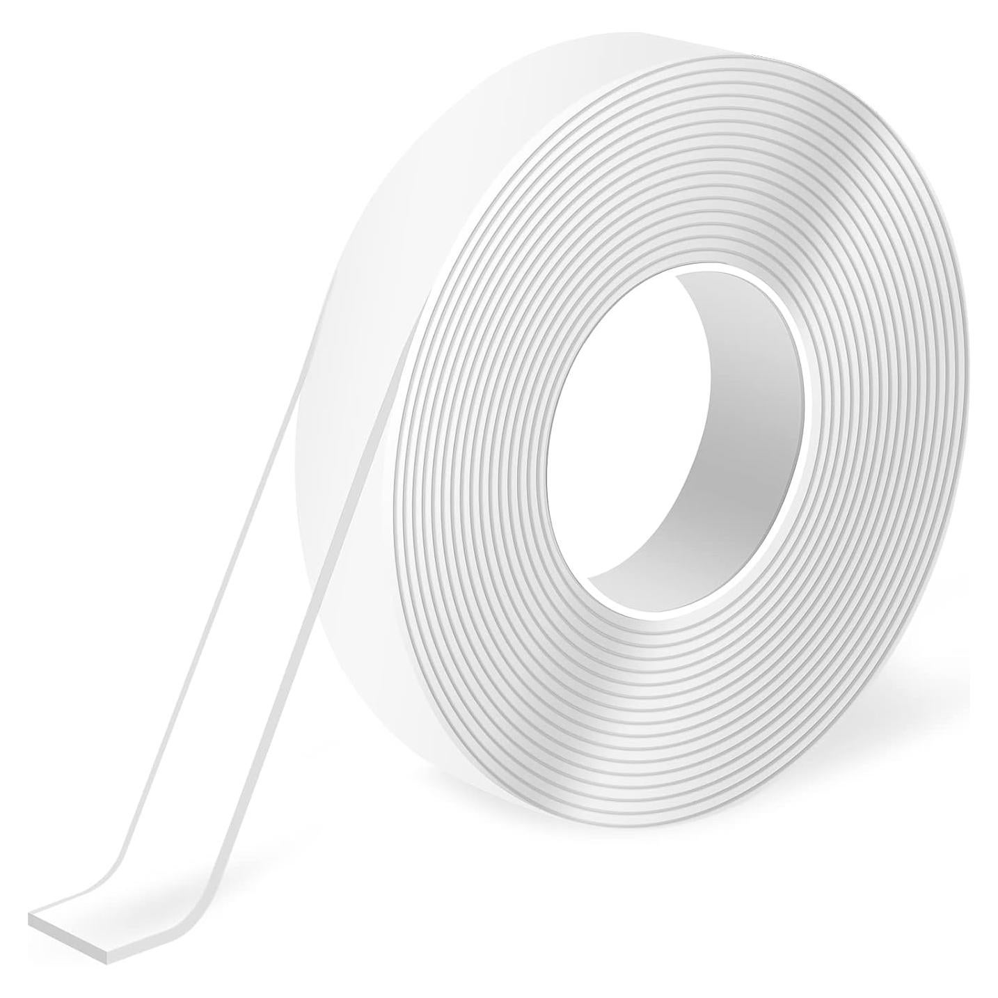 Cinta Adhesiva Doble Cara Art3d 1.3cm x 3m Transparente