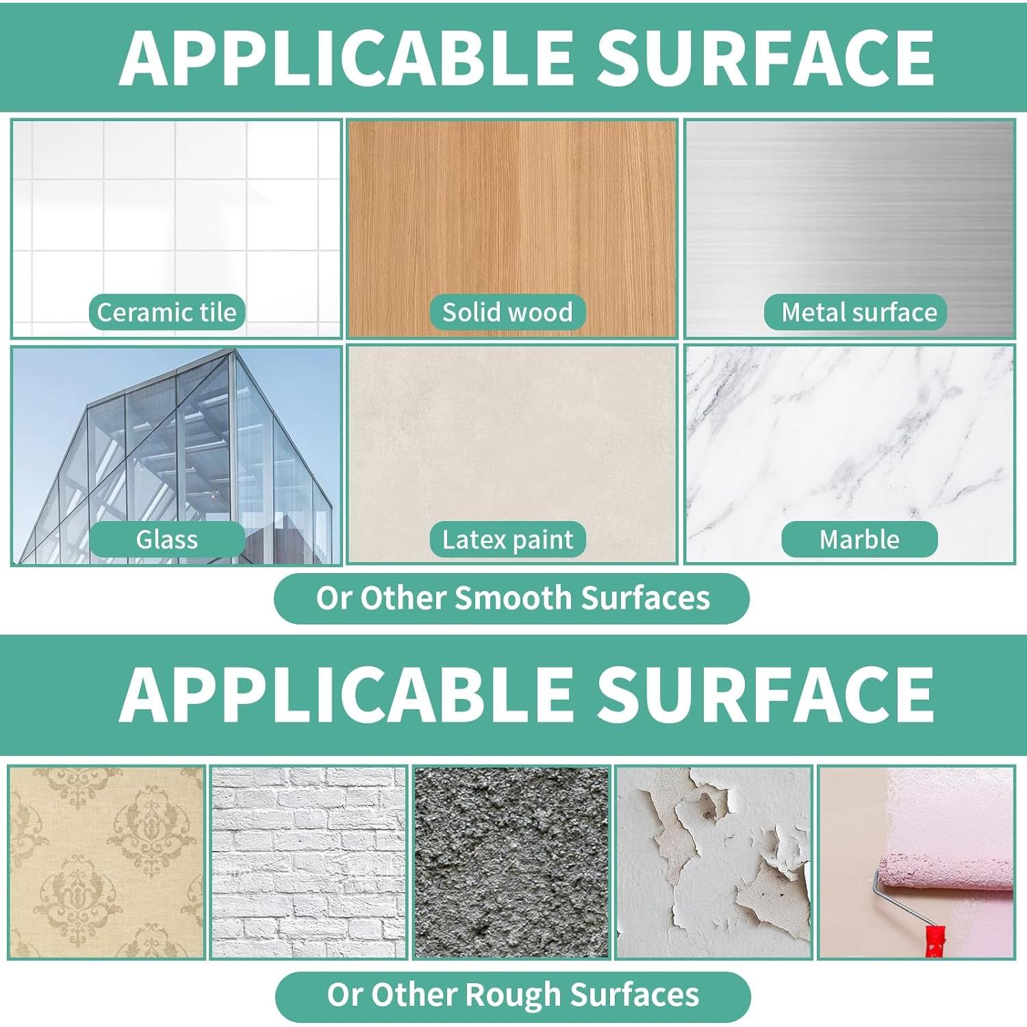 Tiras Adhesivas para Colgar Imágenes OUMASK, 24 Pares, 9 kg