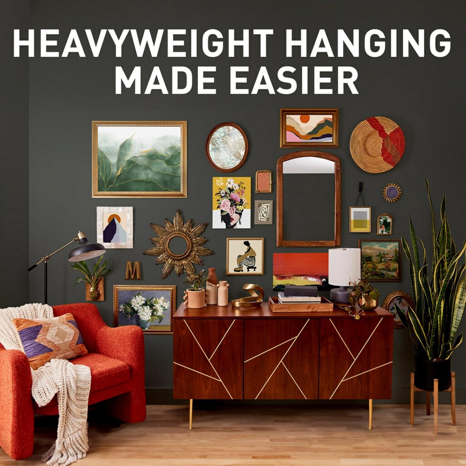 Kit Colgadores Imágenes 3M CLAW y Tiras Command, 20.4 kg