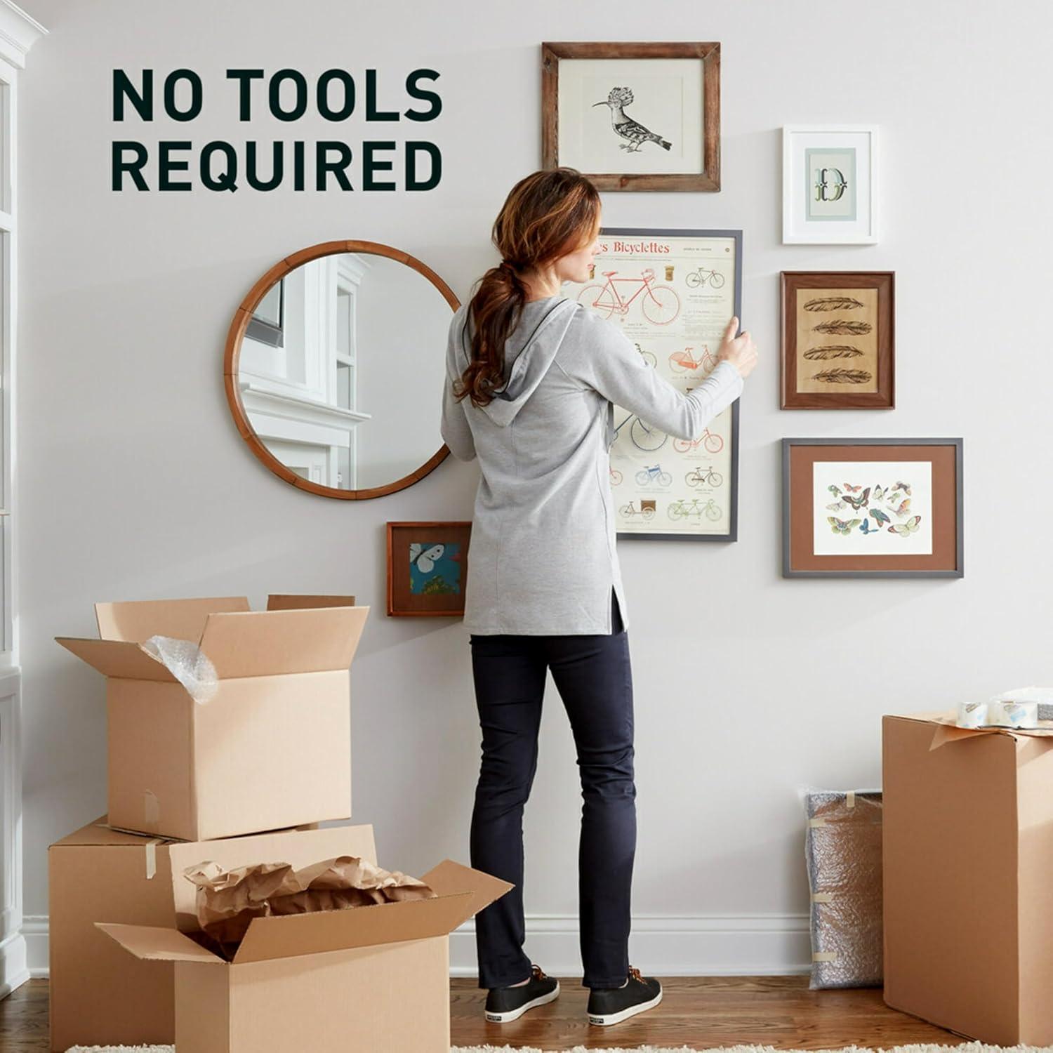 Kit Colgadores Imágenes 3M CLAW y Tiras Command, 20.4 kg