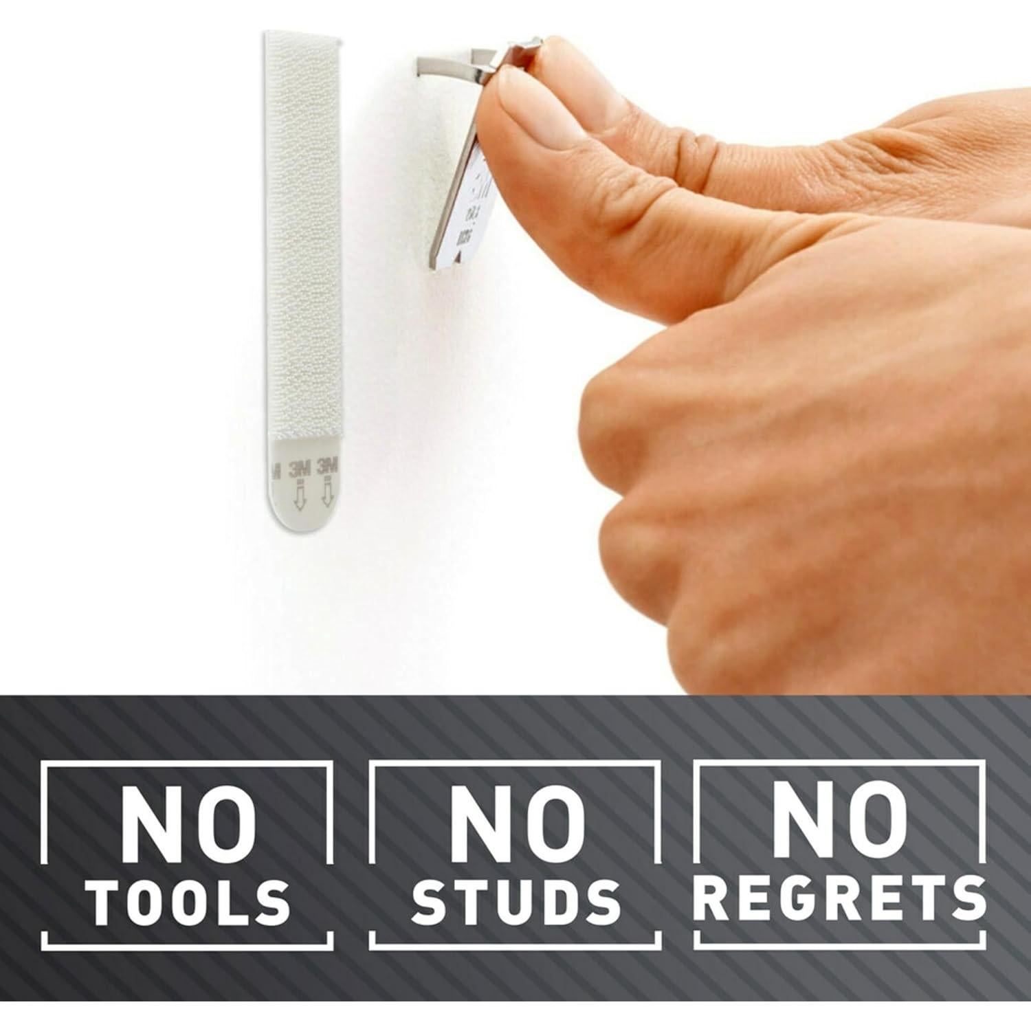 Kit Colgadores Imágenes 3M CLAW y Tiras Command, 20.4 kg