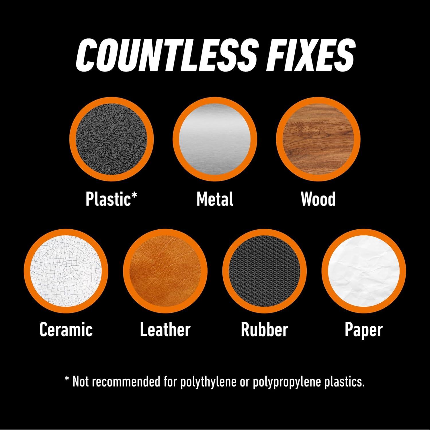 Gorilla Super Glue Gel XL 25g - Pegamento Transparente Multiusos