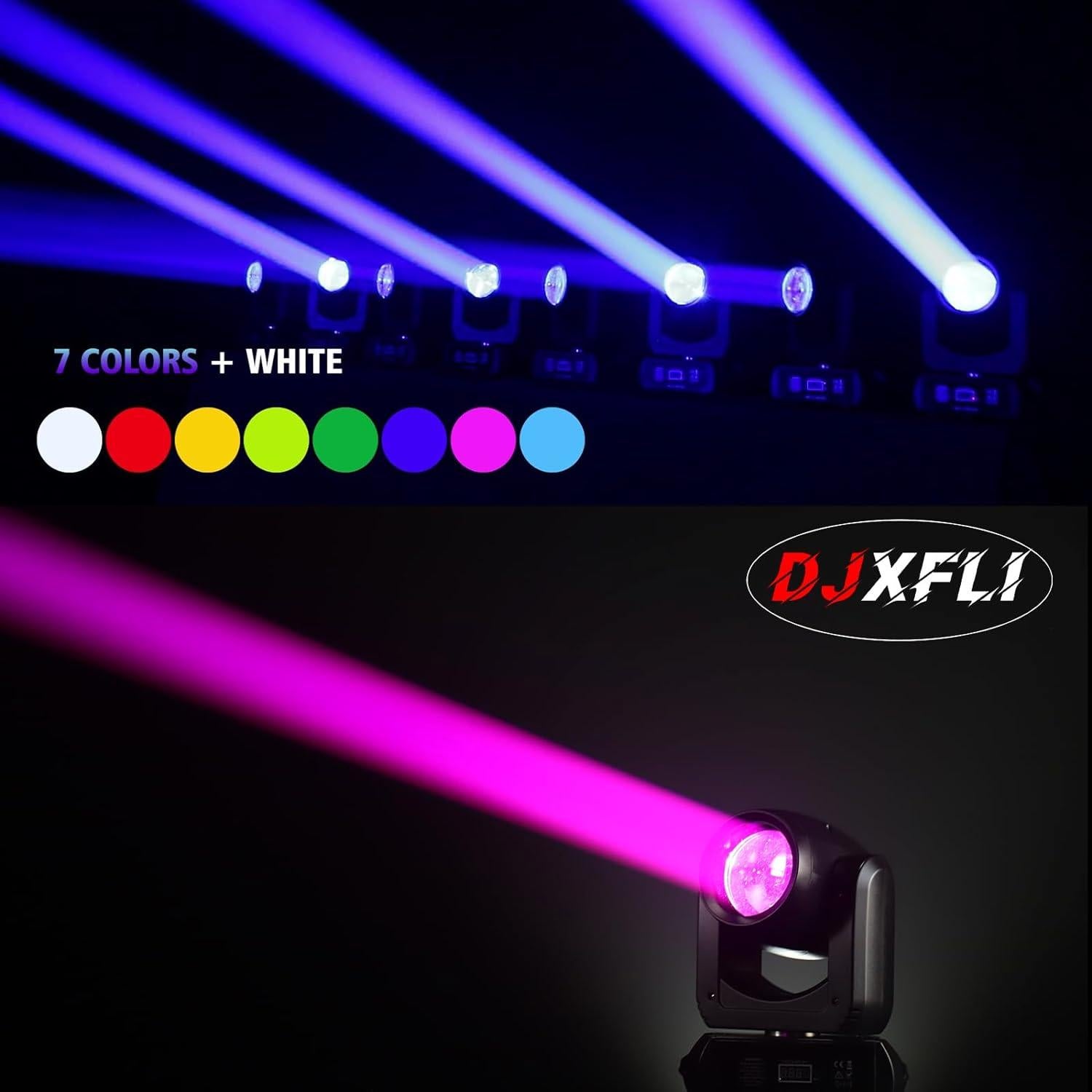 Luz de Cabeza Móvil DJXFLI 150W LED DMX 18 Prisma Rotativo