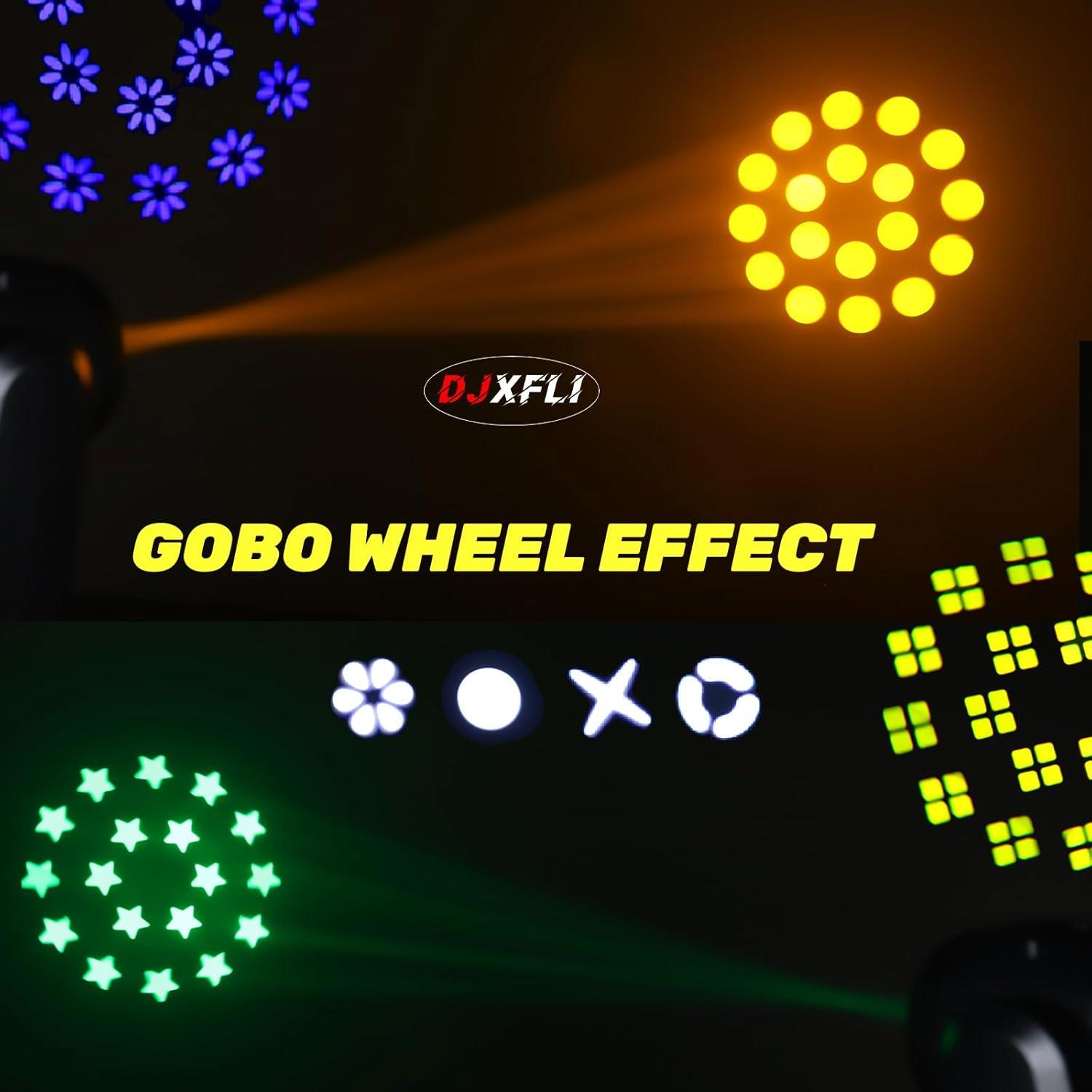 Luz de Cabeza Móvil DJXFLI 150W LED DMX 18 Prisma Rotativo