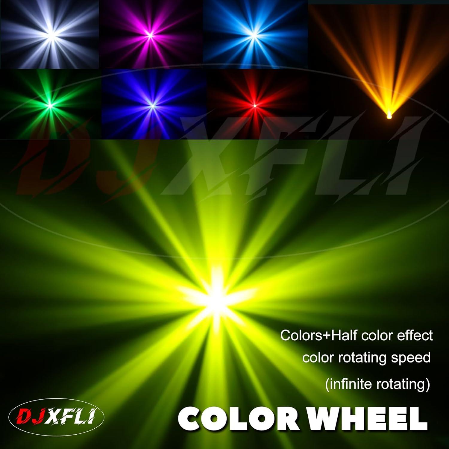 Luz de Cabeza Móvil DJXFLI 150W LED DMX 18 Prisma Rotativo