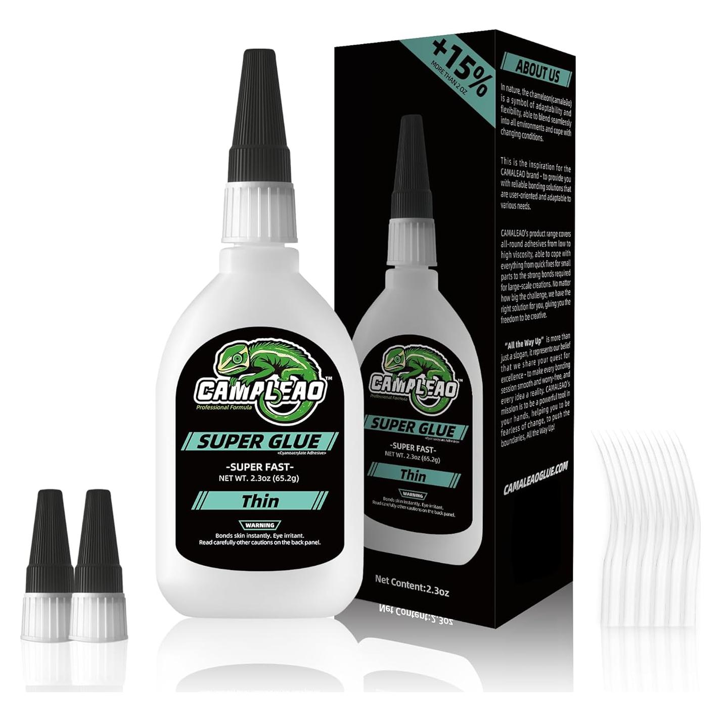 Pegamento Cianoacrilato CAMALEAO Super Delgado 65.2 g