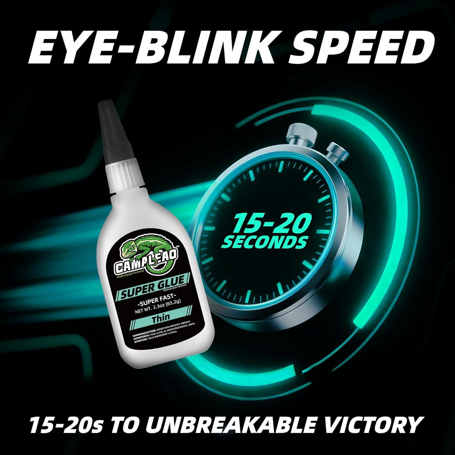 Pegamento Cianoacrilato CAMALEAO Super Delgado 65.2 g