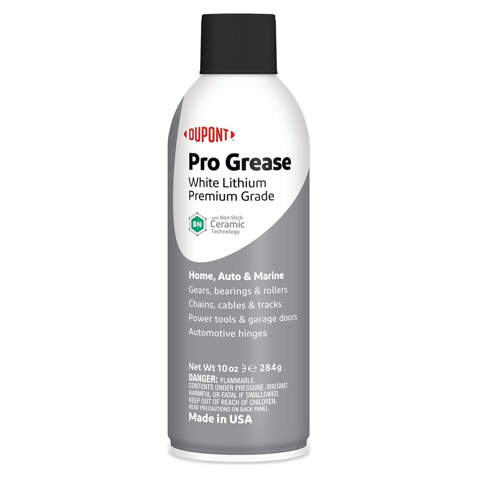 Grasa de Litio Blanca DuPont Teflon 283.5 g - Lubricante Alta Carga