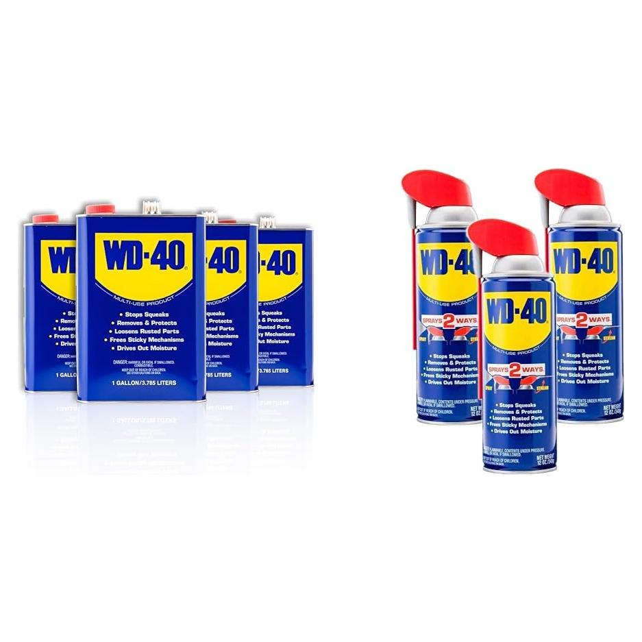 WD-40 Producto Multiuso Galón 3.78L + 3 Spray 340g