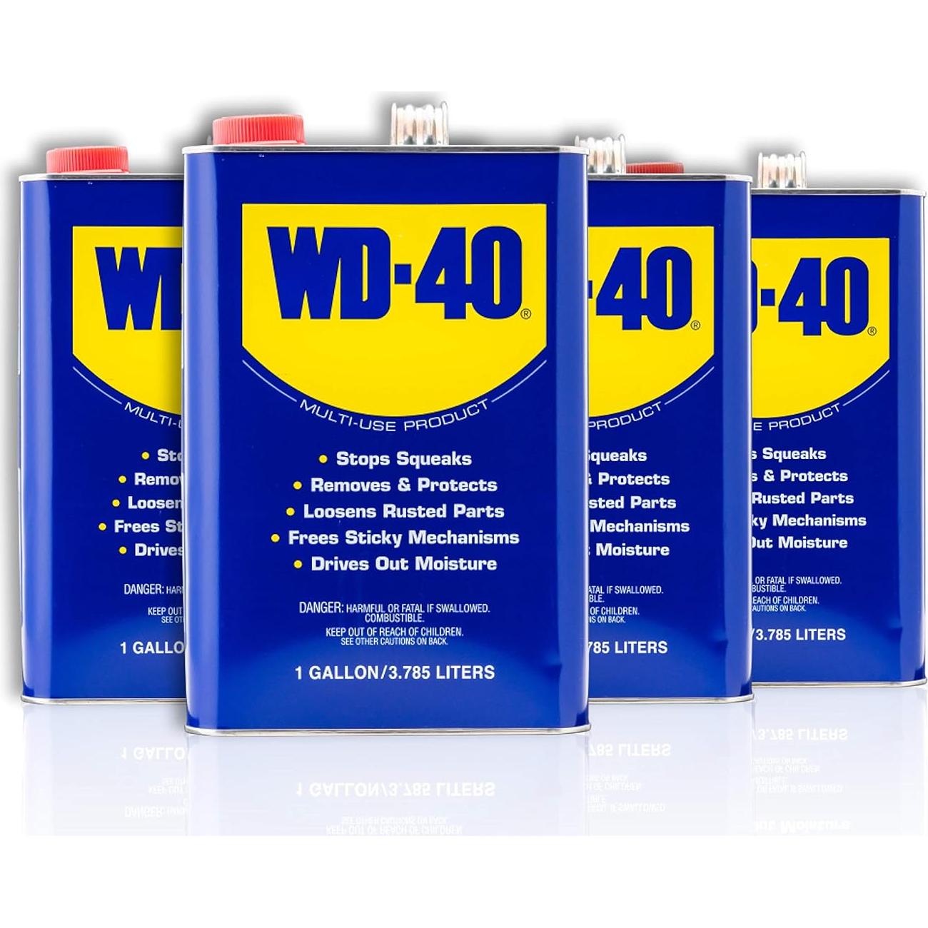 WD-40 Producto Multiuso Galón 3.78L + 3 Spray 340g