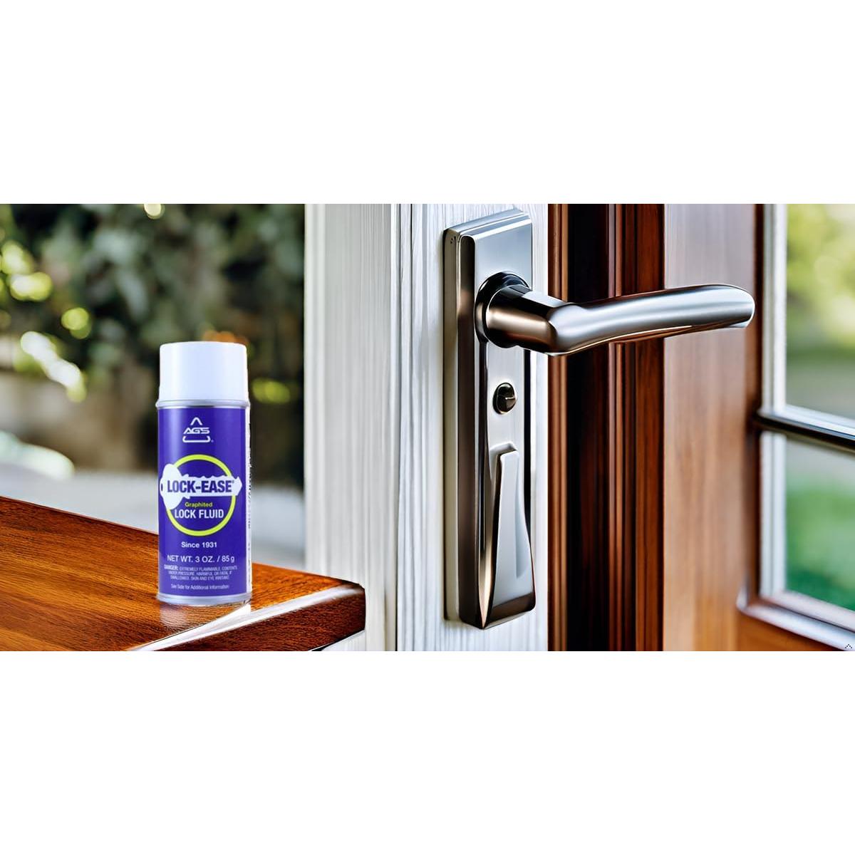 Lubricante para Cerraduras AGS Lock-Ease Grafito 85g Aerosol