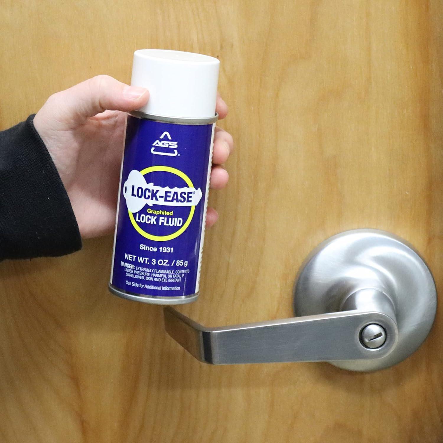 Lubricante para Cerraduras AGS Lock-Ease Grafito 85g Aerosol