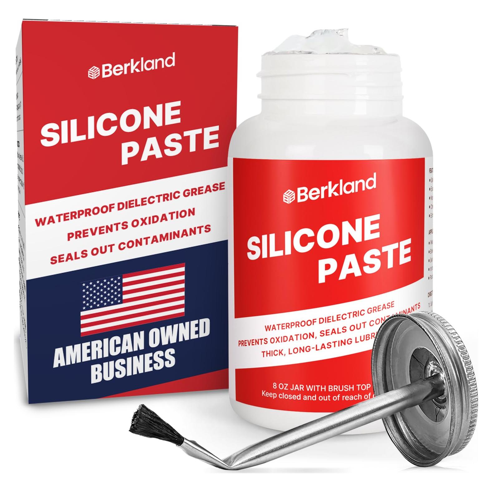 Grasa Dielectrica de Silicona Berkland 226.8g - Impermeable y Versátil