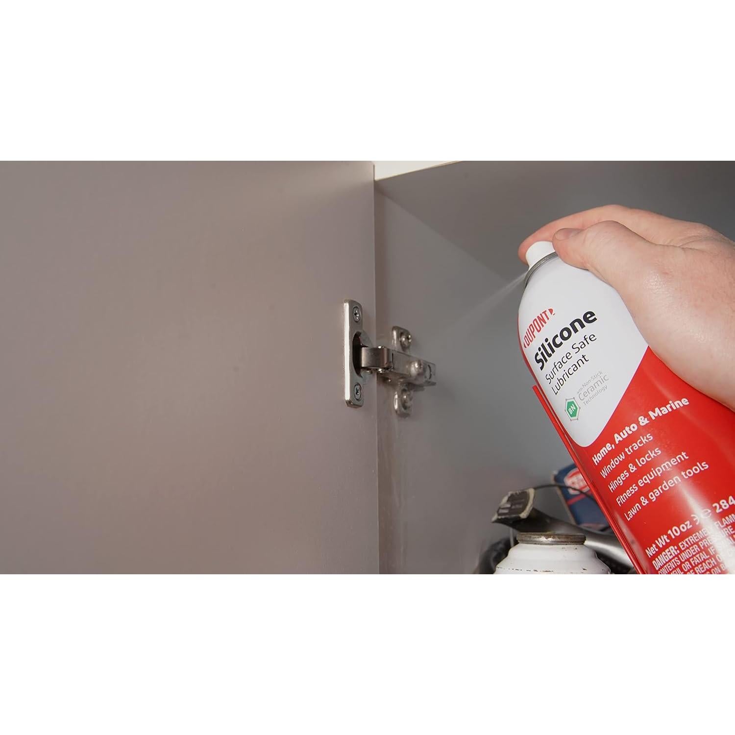 Lubricante de Silicona DuPont 295ml con Teflón para Mantenimiento