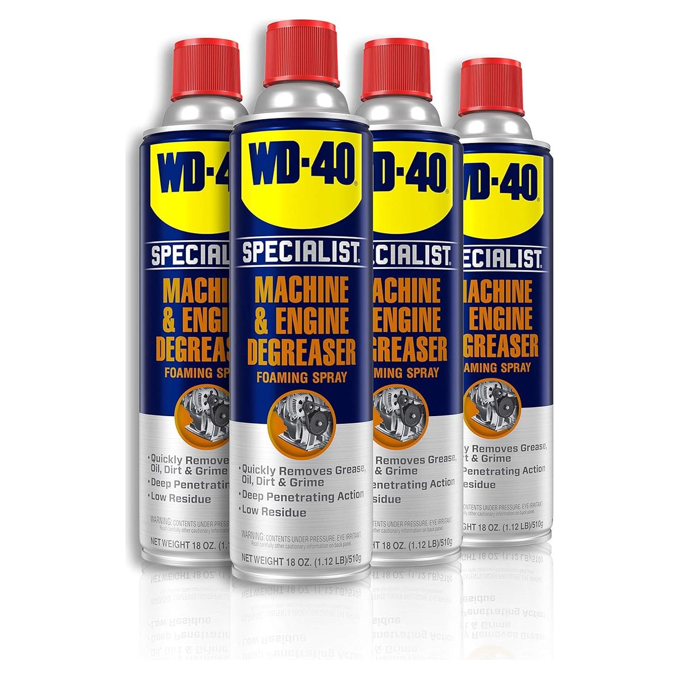 Desengrasante Espumoso WD-40 Especialista 0.51L Paquete de 4